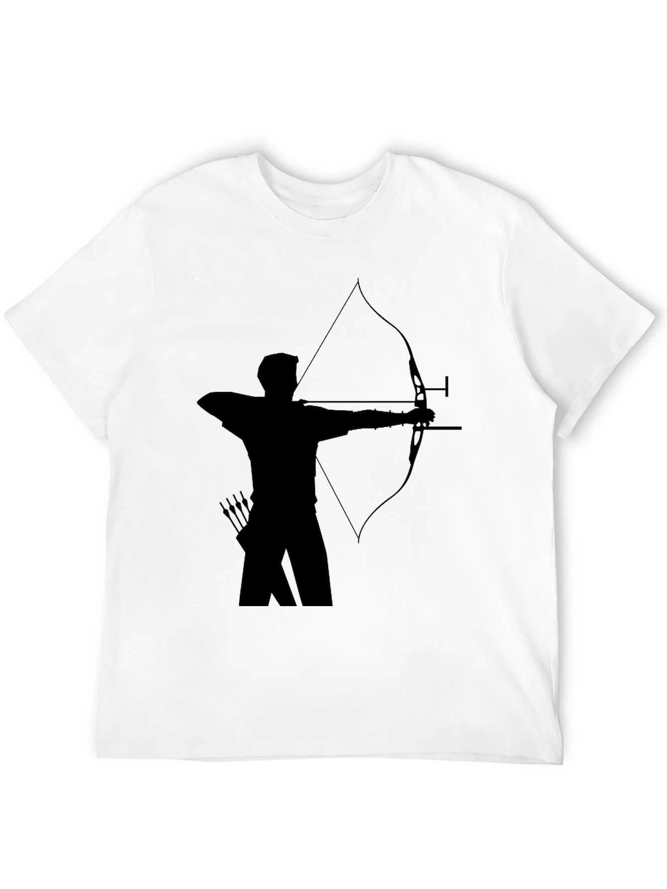 Archer Silhouette Black T-Shirt