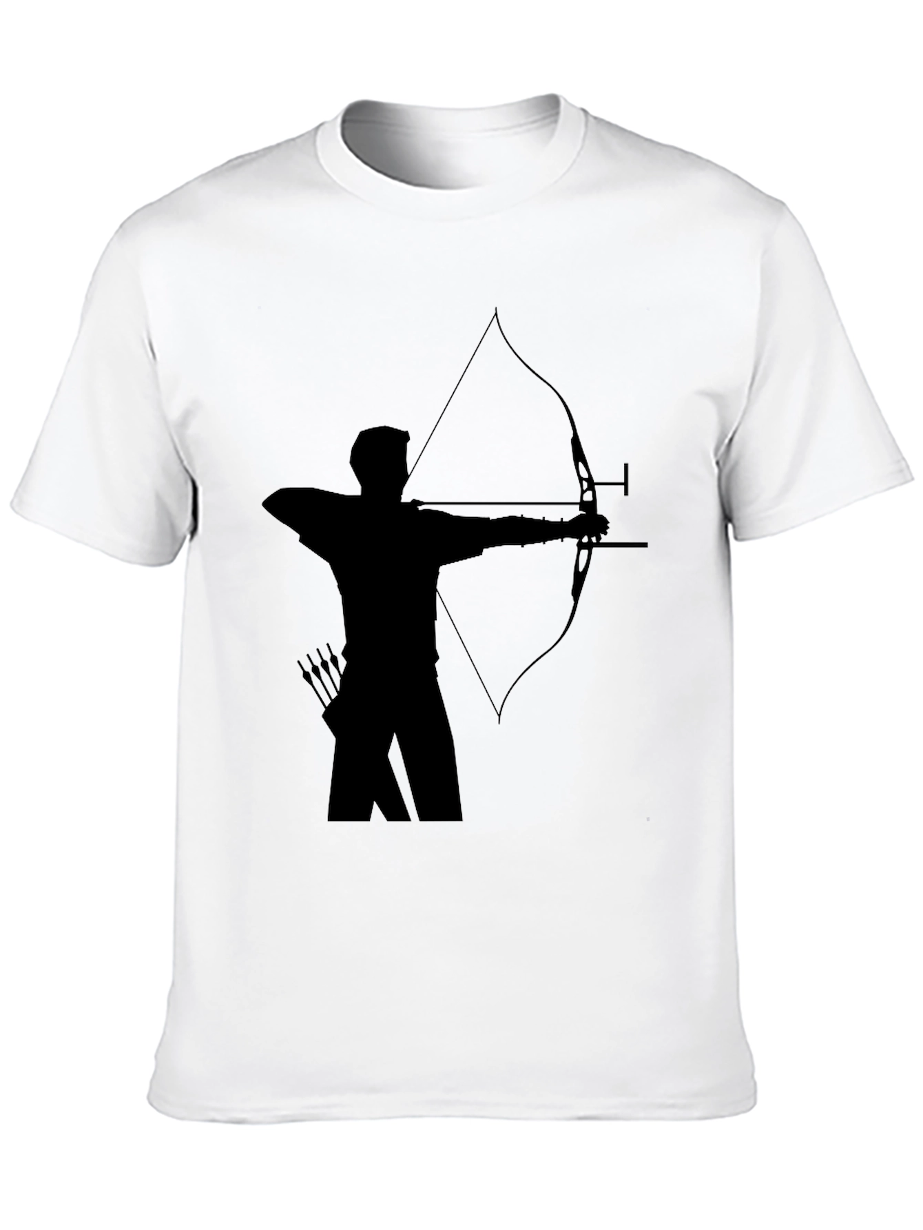 Archer Silhouette Black T-Shirt
