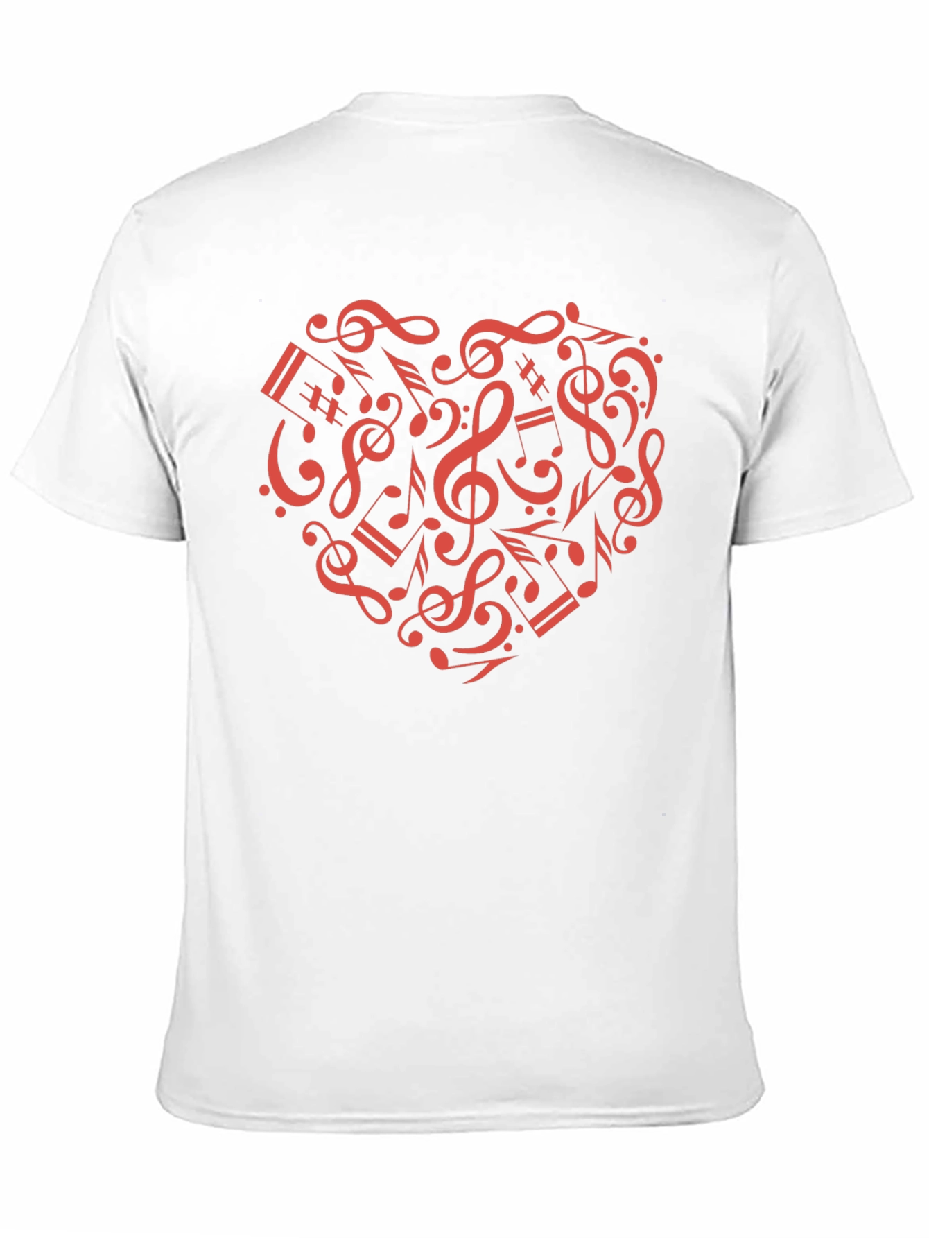 Musical Heartbeat Black T-Shirt