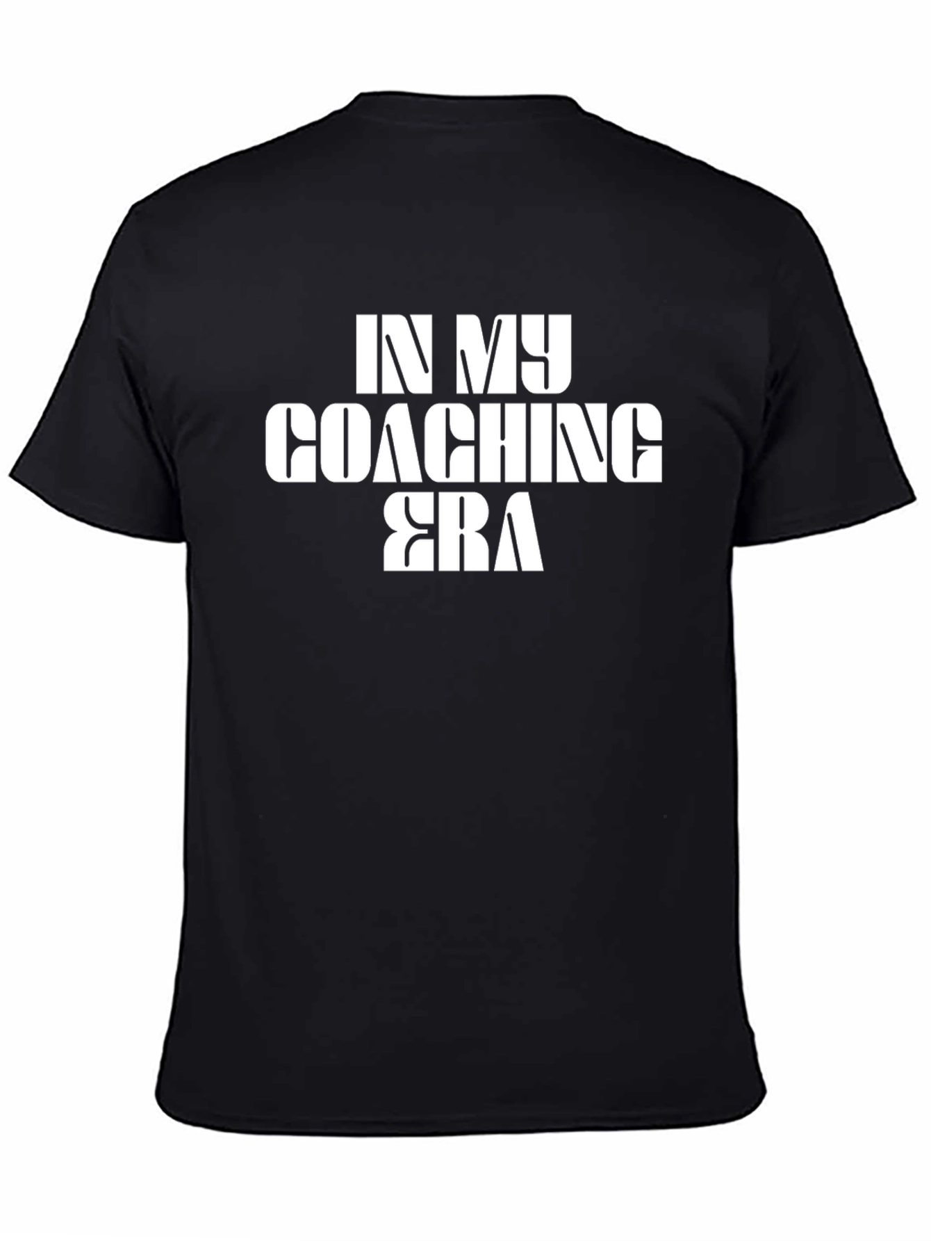 In My Coaching Era Black T-Shirt