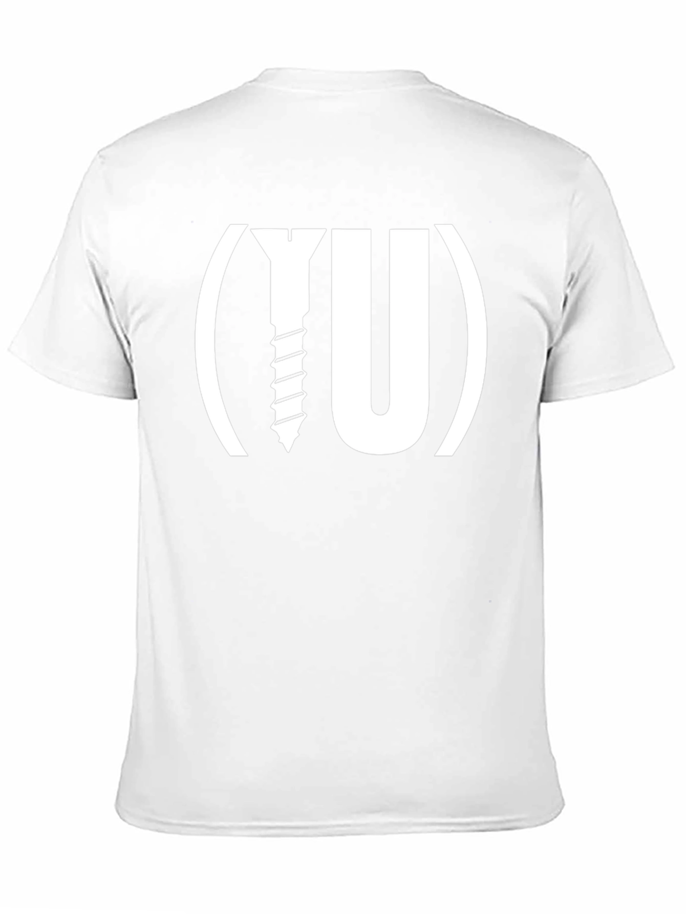 Screw You Funny Graphic Tee - Black Cotton T-Shirt