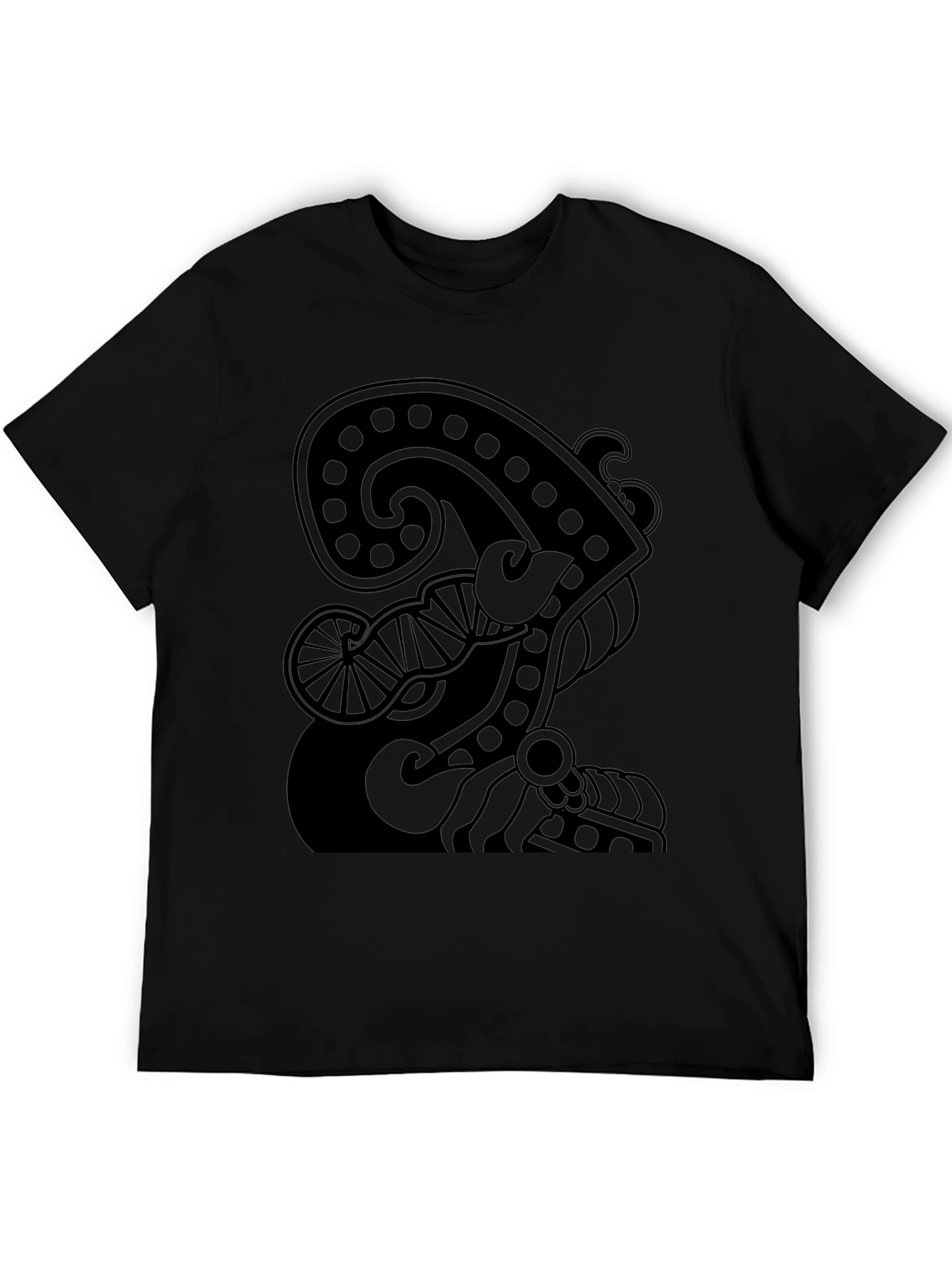 Abstract Graphic Print Tee