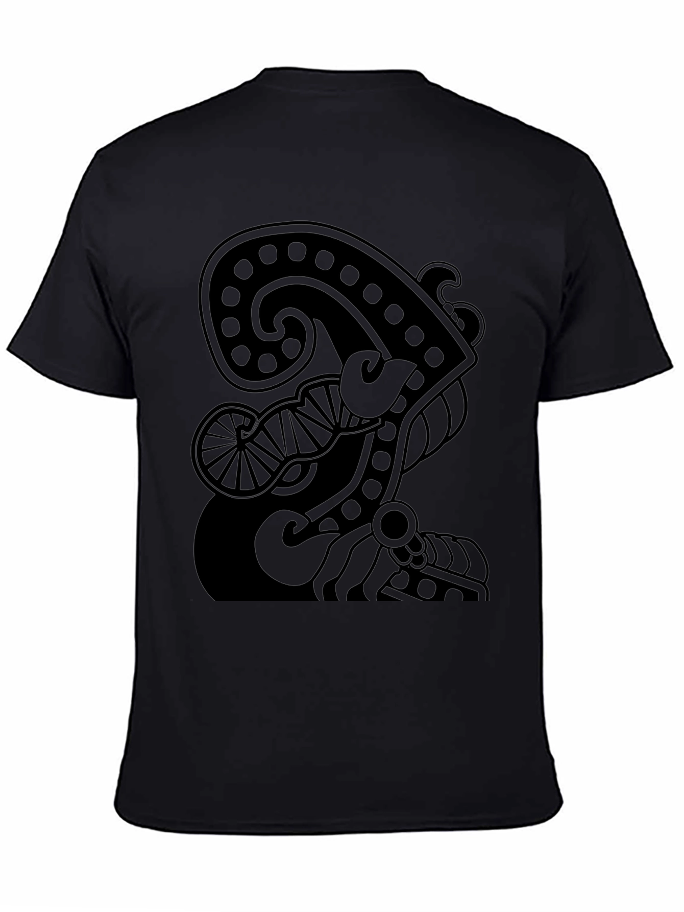 Abstract Graphic Print Tee