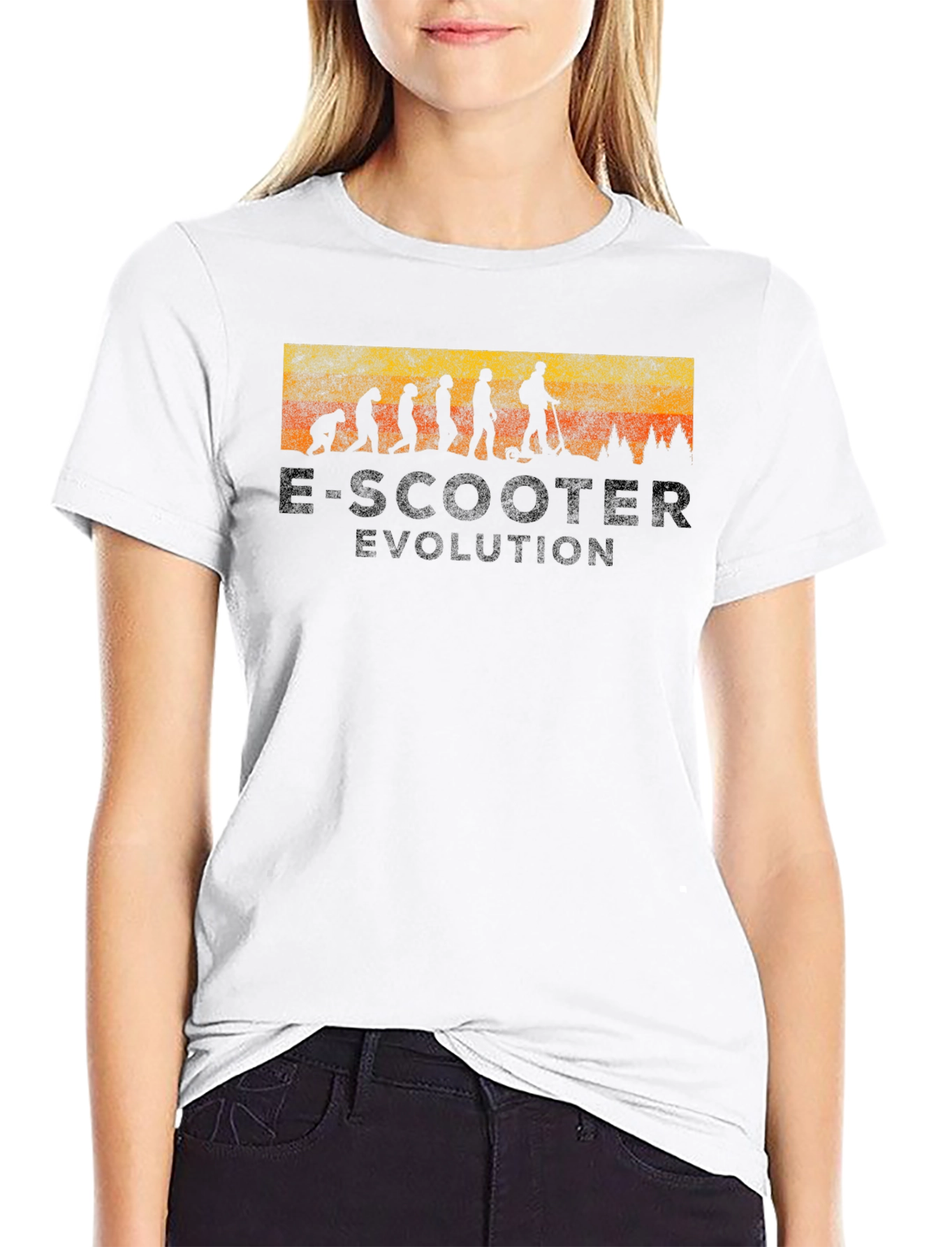E-Scooter Evolution Graphic T-Shirt