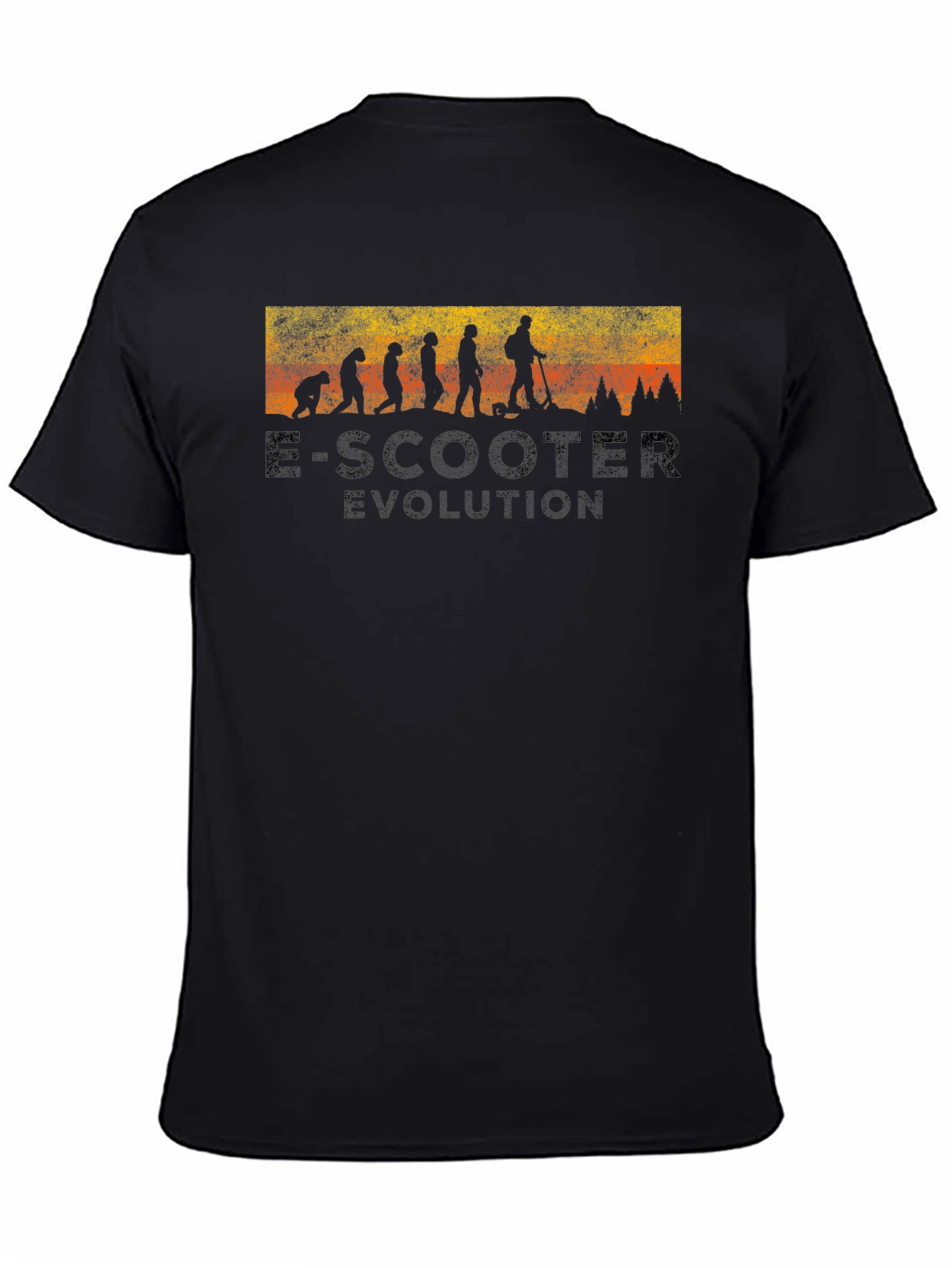 E-Scooter Evolution Graphic T-Shirt