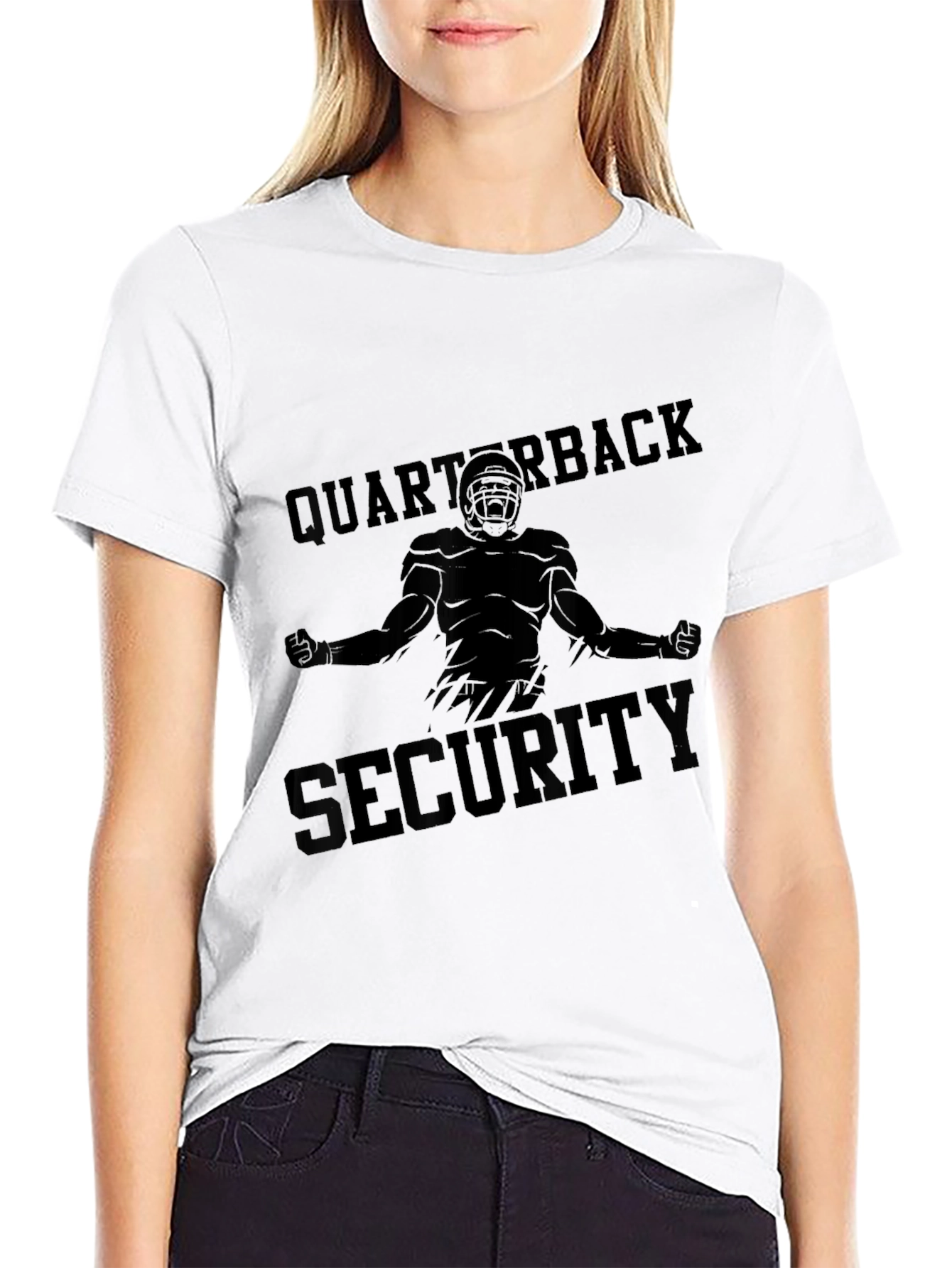 Quarterback Security Graphic T-Shirt