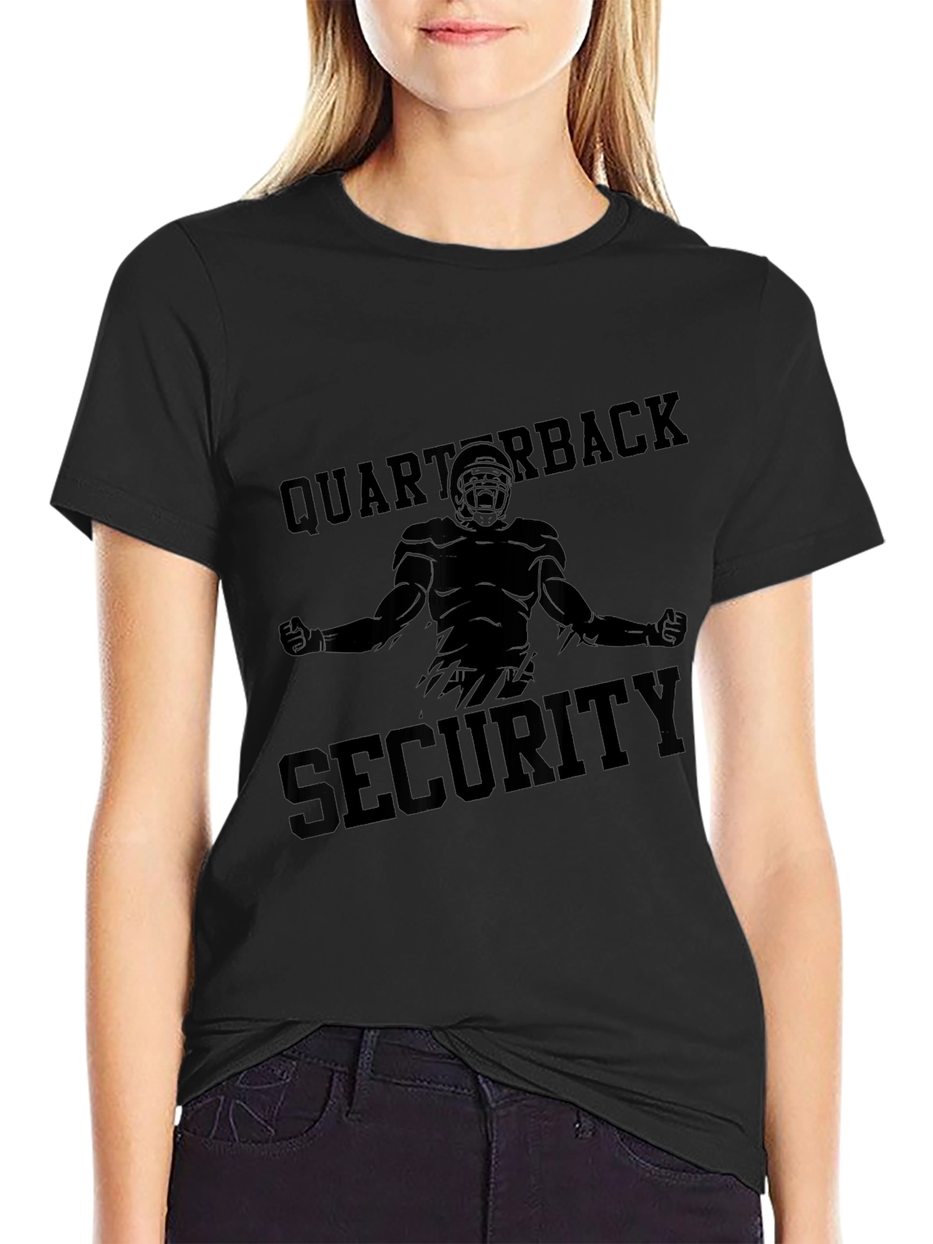 Quarterback Security Graphic T-Shirt
