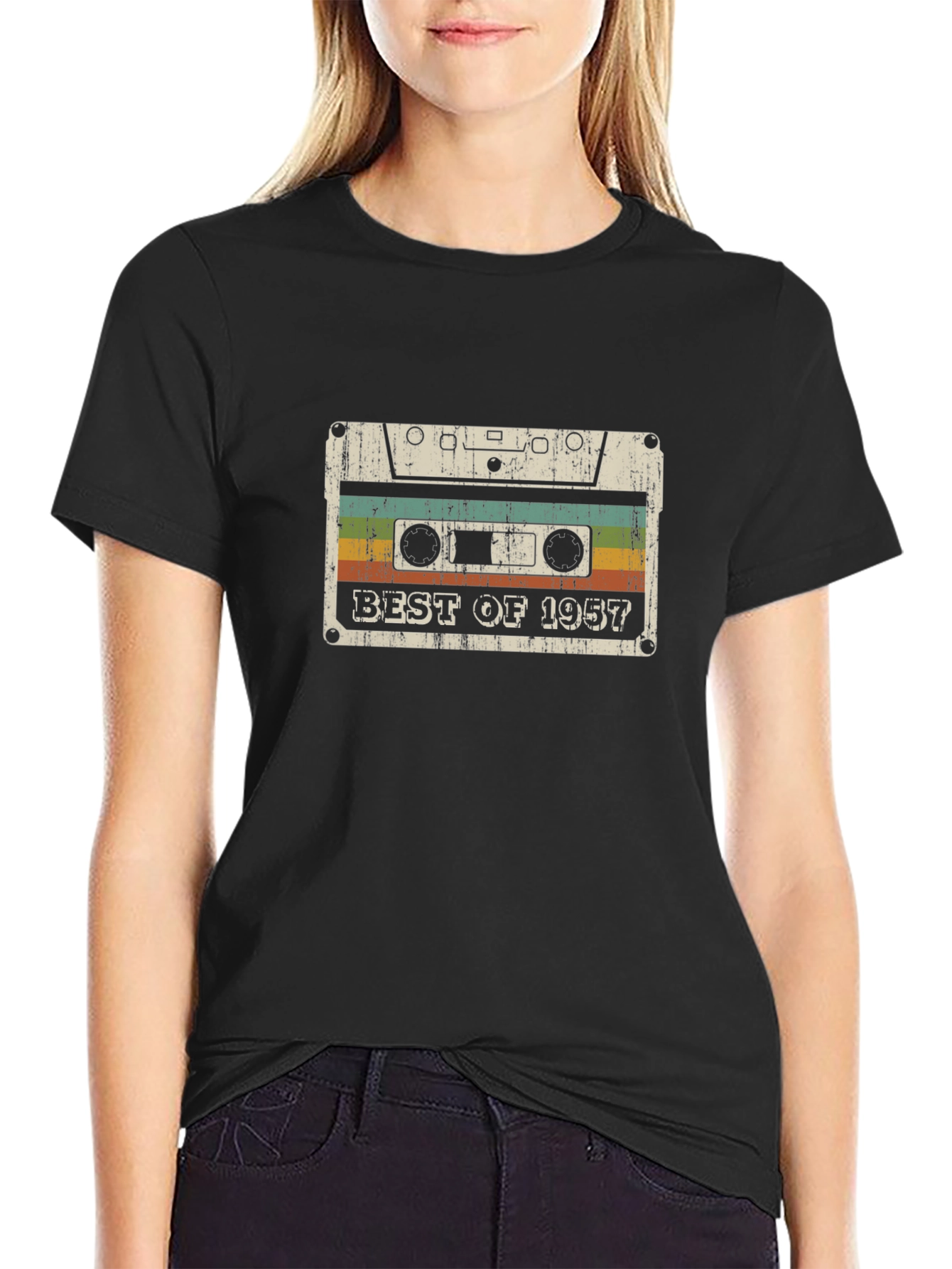 Retro Cassette Best of 1957 Graphic Tee
