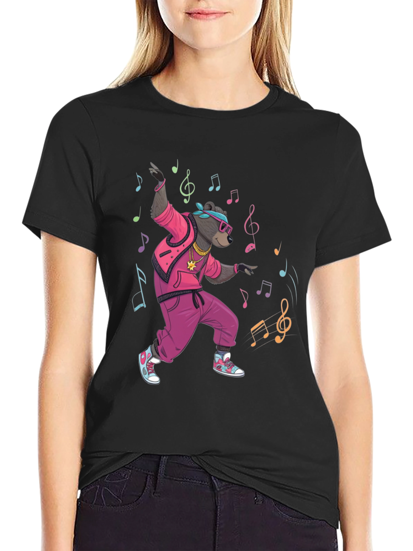 Retro Bear Graphic Tee