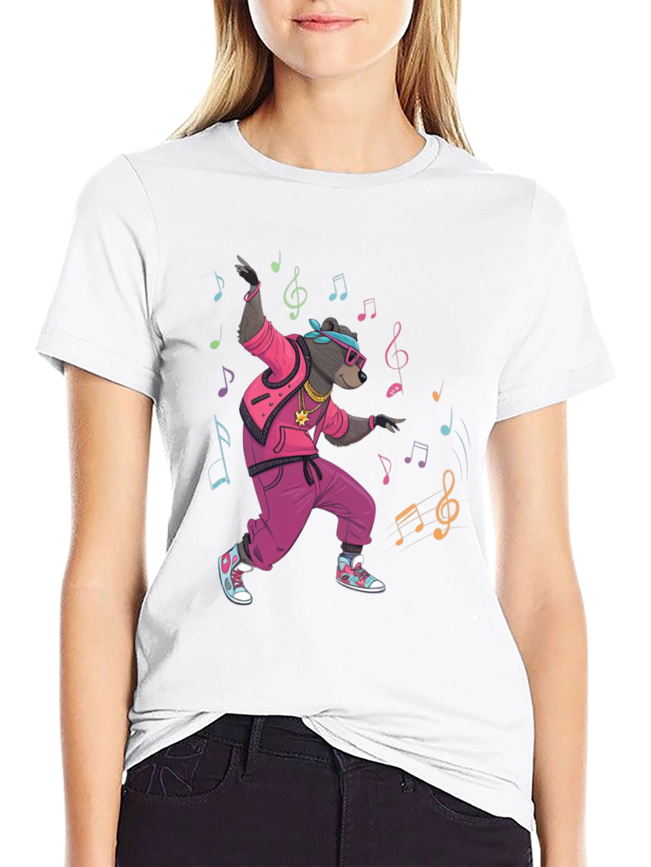 Retro Bear Graphic Tee