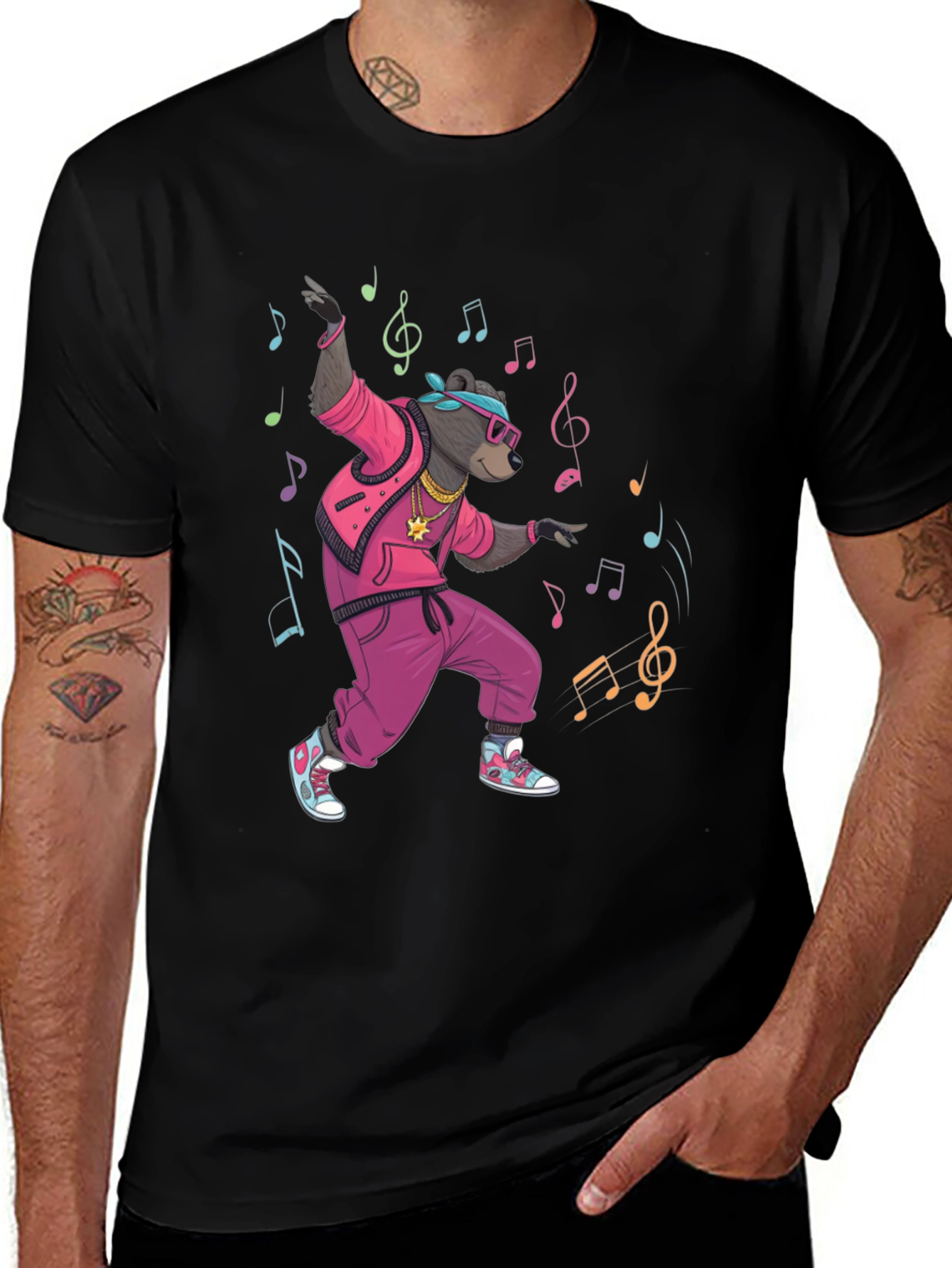 Retro Bear Graphic Tee