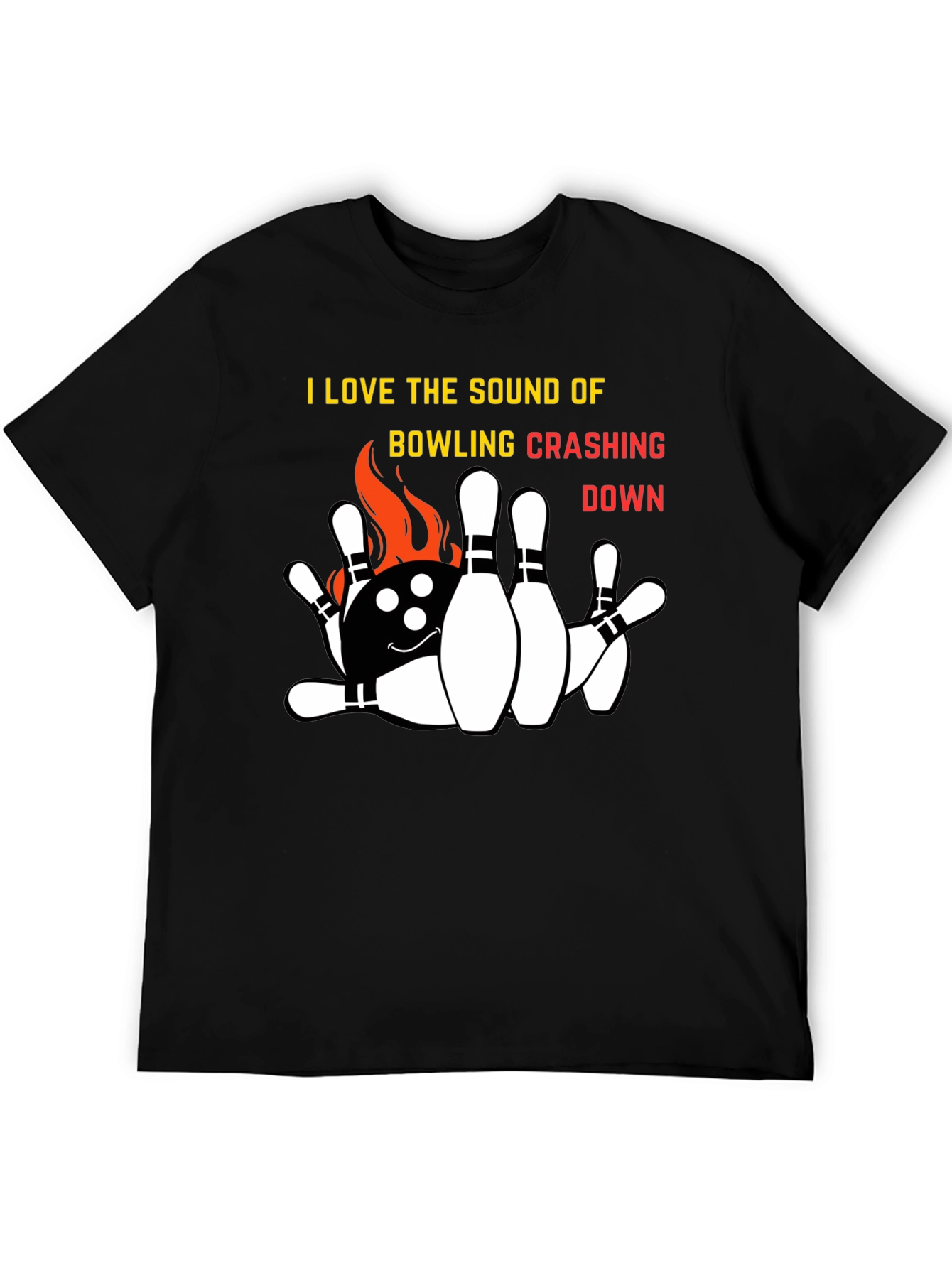 Bowling Crash T-Shirt: I Love The Sound
