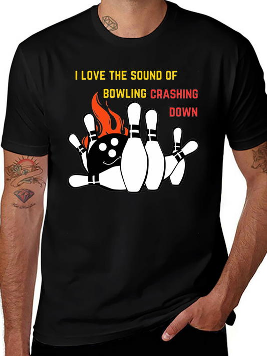 Bowling Crash T-Shirt: I Love The Sound