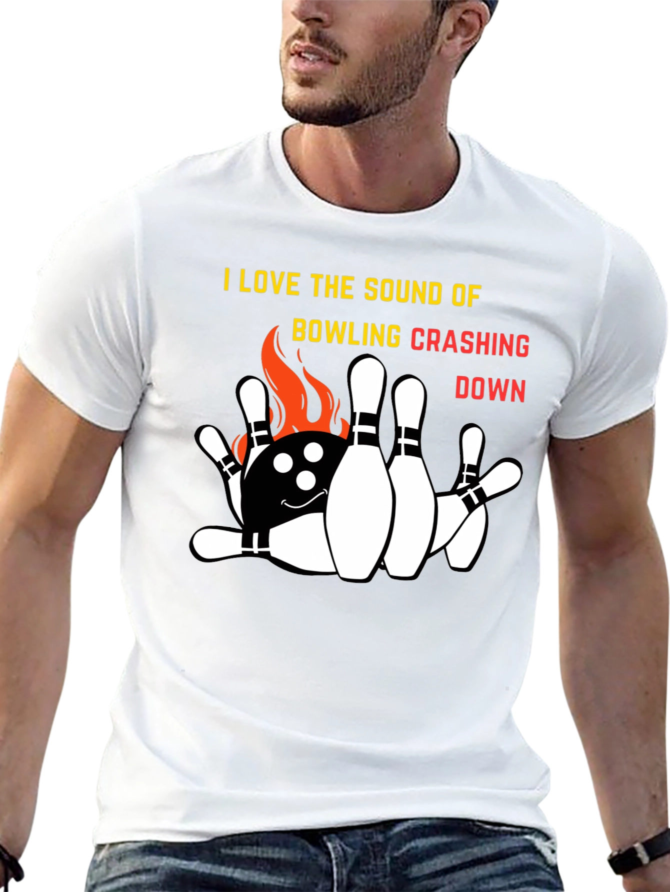 Bowling Crash T-Shirt: I Love The Sound