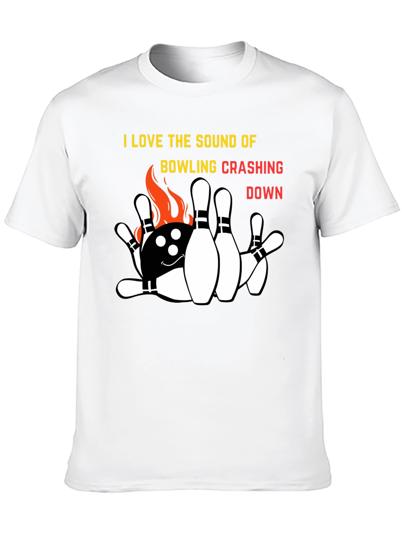 Bowling Crash T-Shirt: I Love The Sound