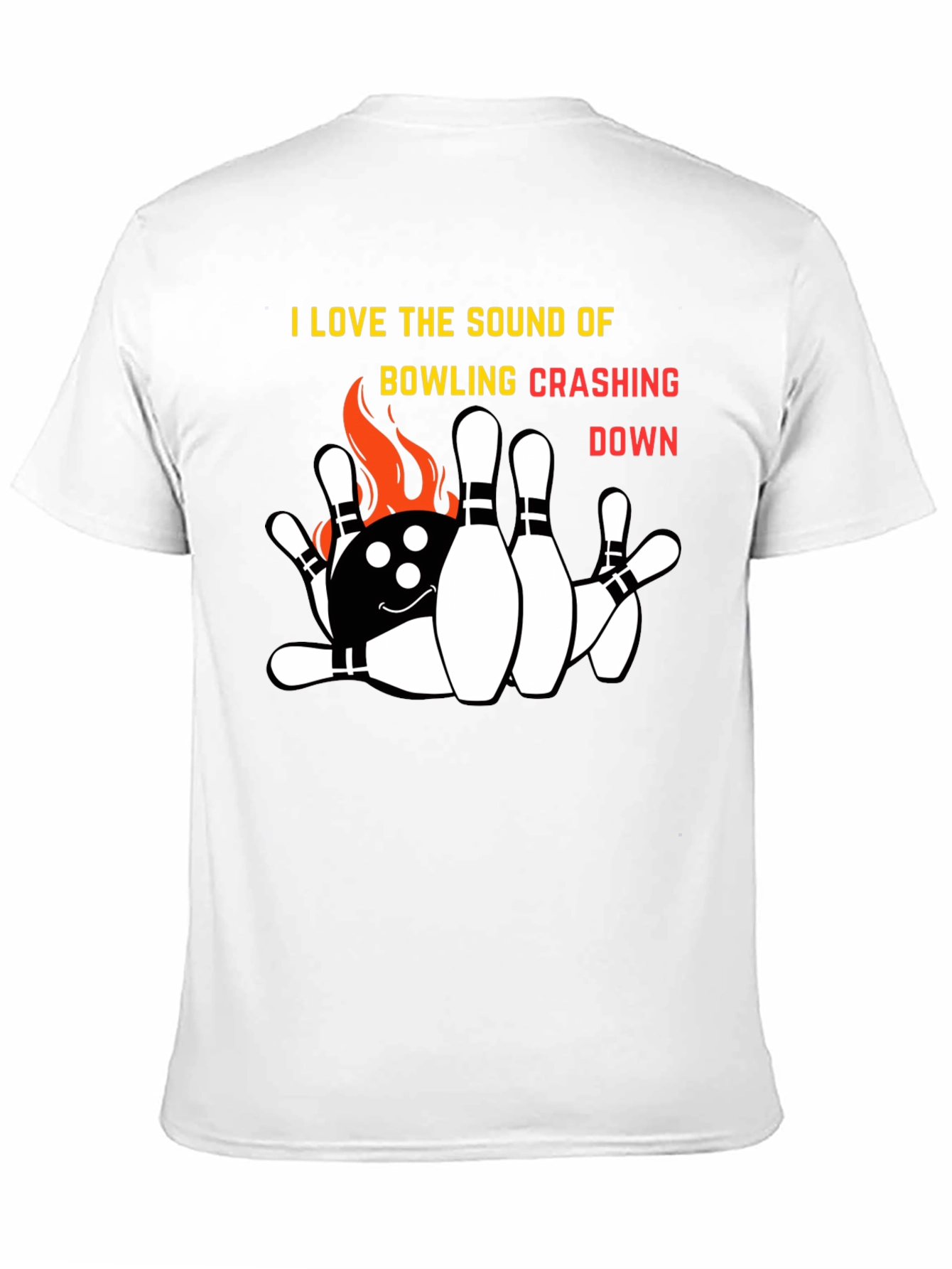 Bowling Crash T-Shirt: I Love The Sound