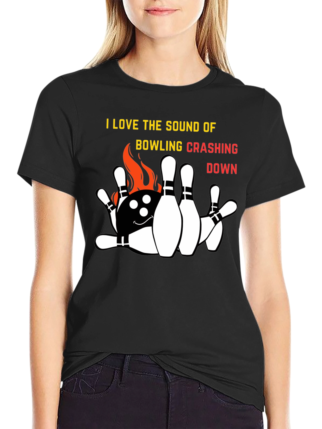 Bowling Crash T-Shirt: I Love The Sound