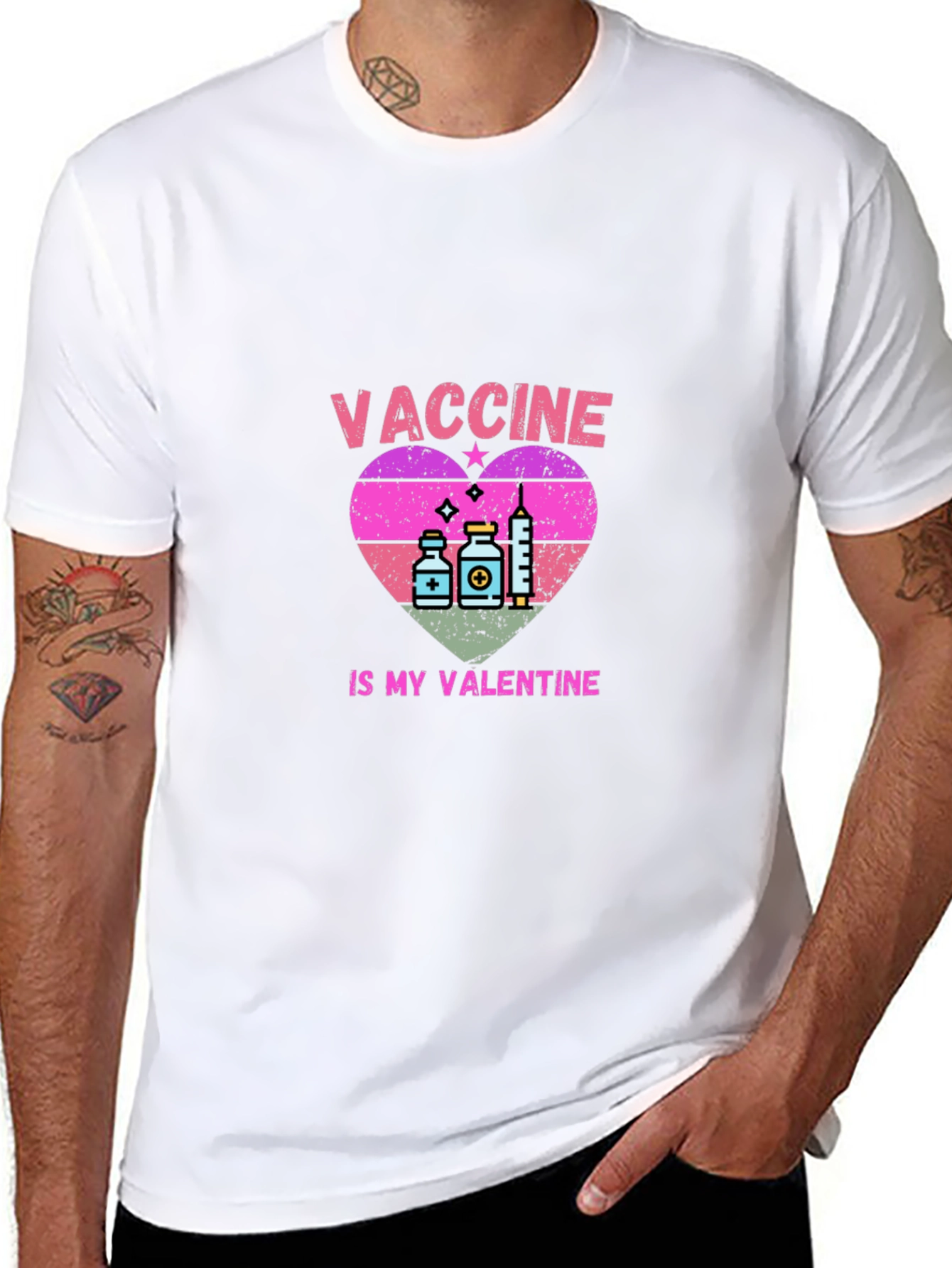 Vaccine Is My Valentine T-Shirt