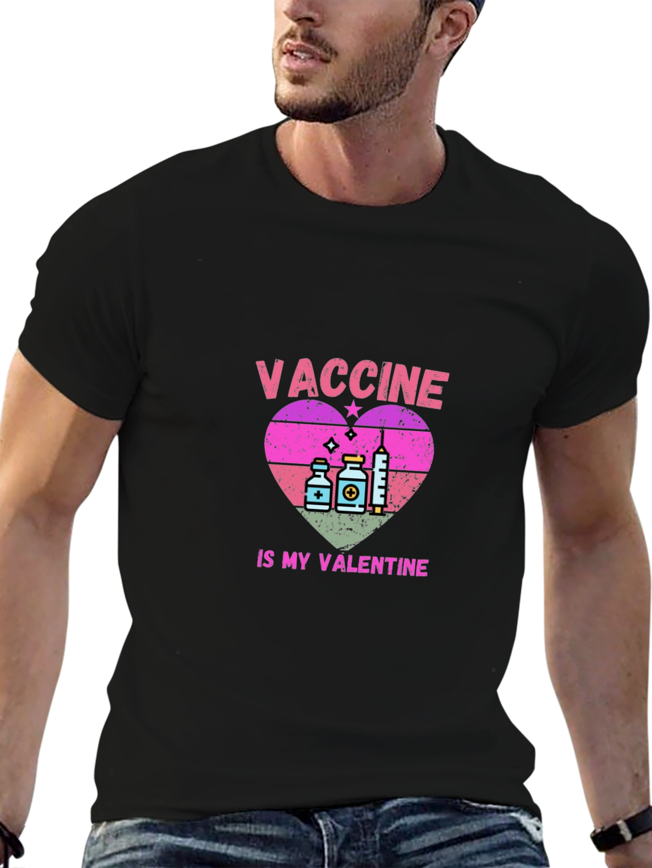 Vaccine Is My Valentine T-Shirt