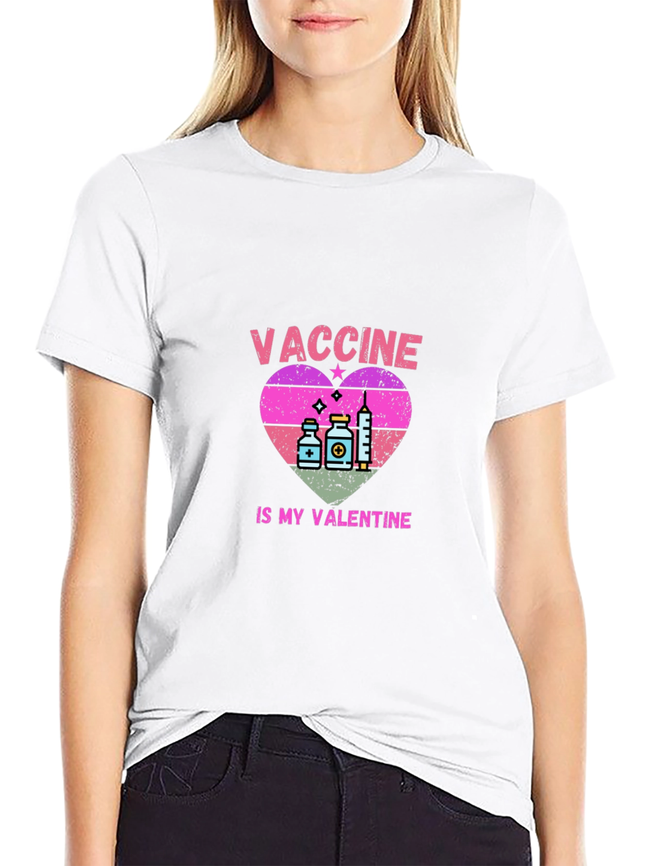Vaccine Is My Valentine T-Shirt