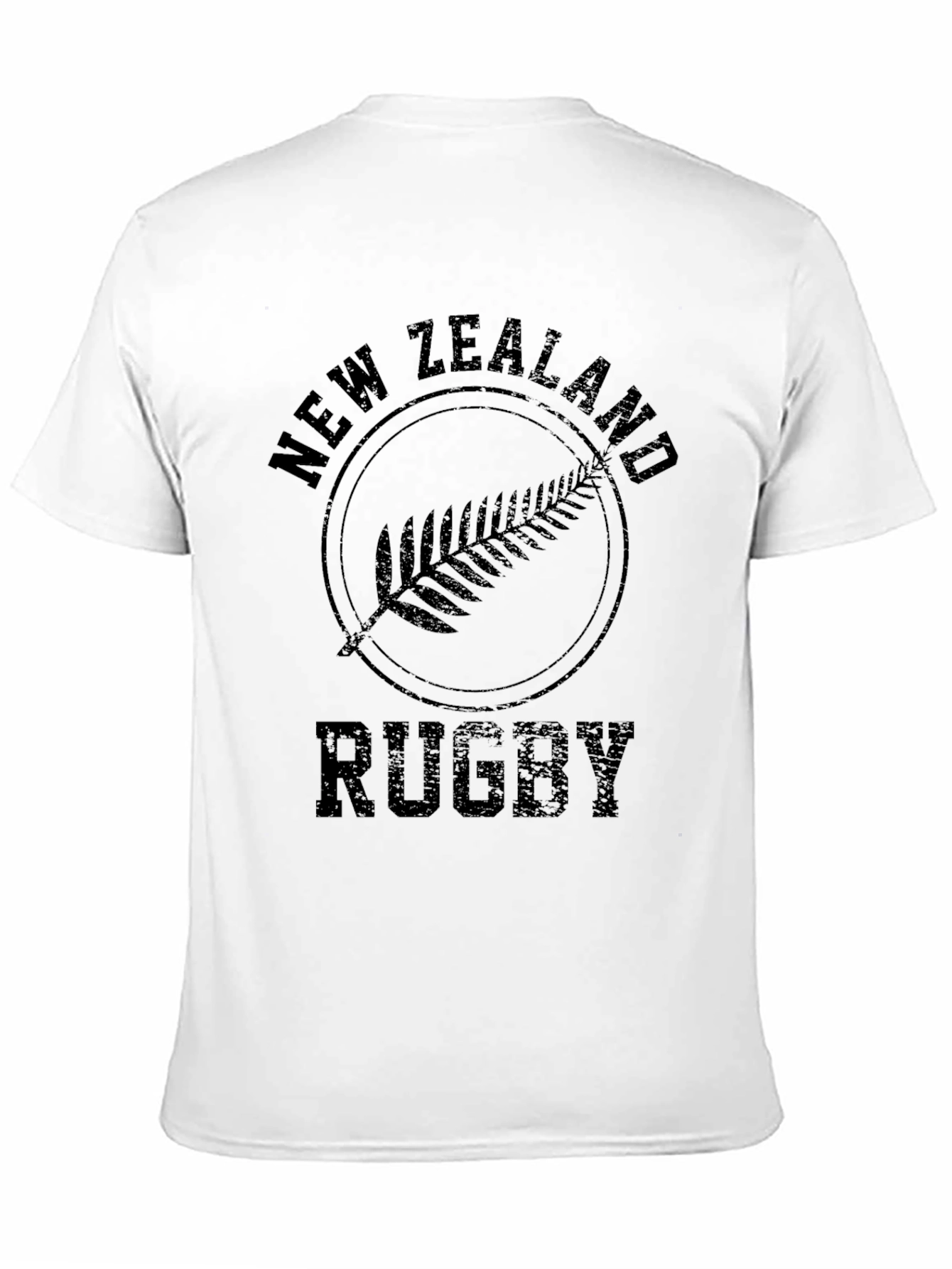 New Zealand Rugby Black Graphic Tee