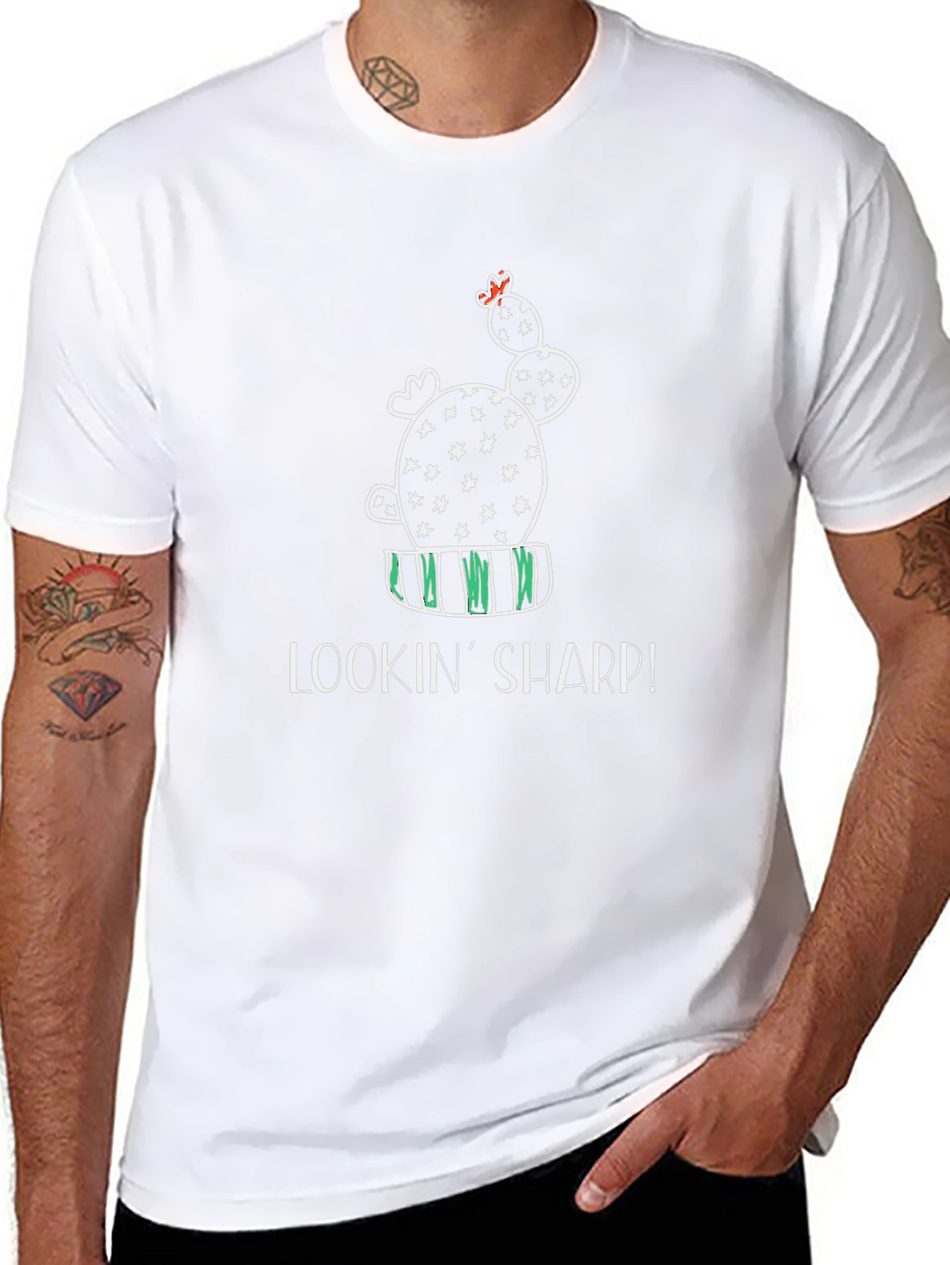 Lookin Sharp Cactus Graphic Tee