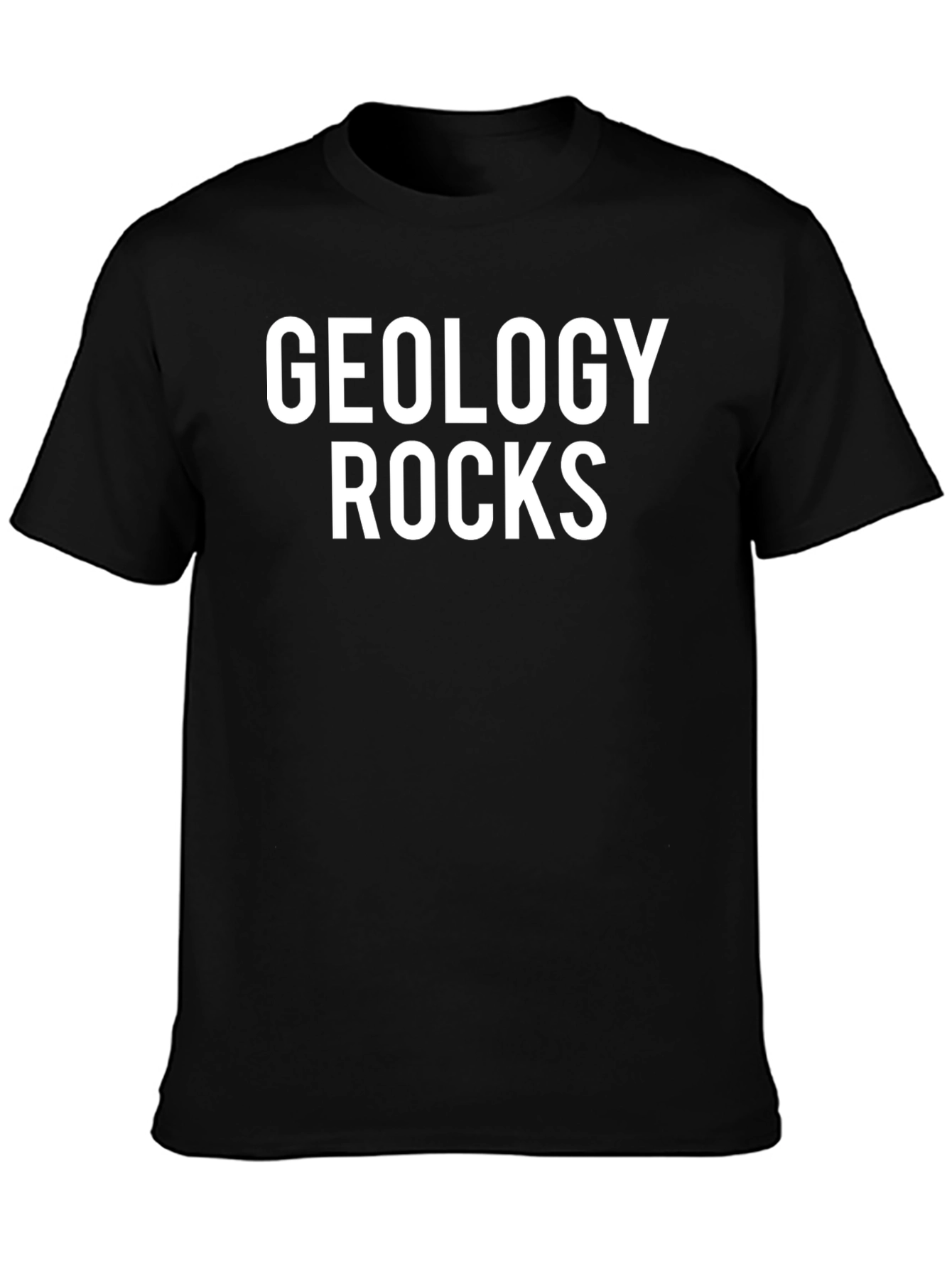 Geology Rocks T-Shirt - Black Graphic Tee