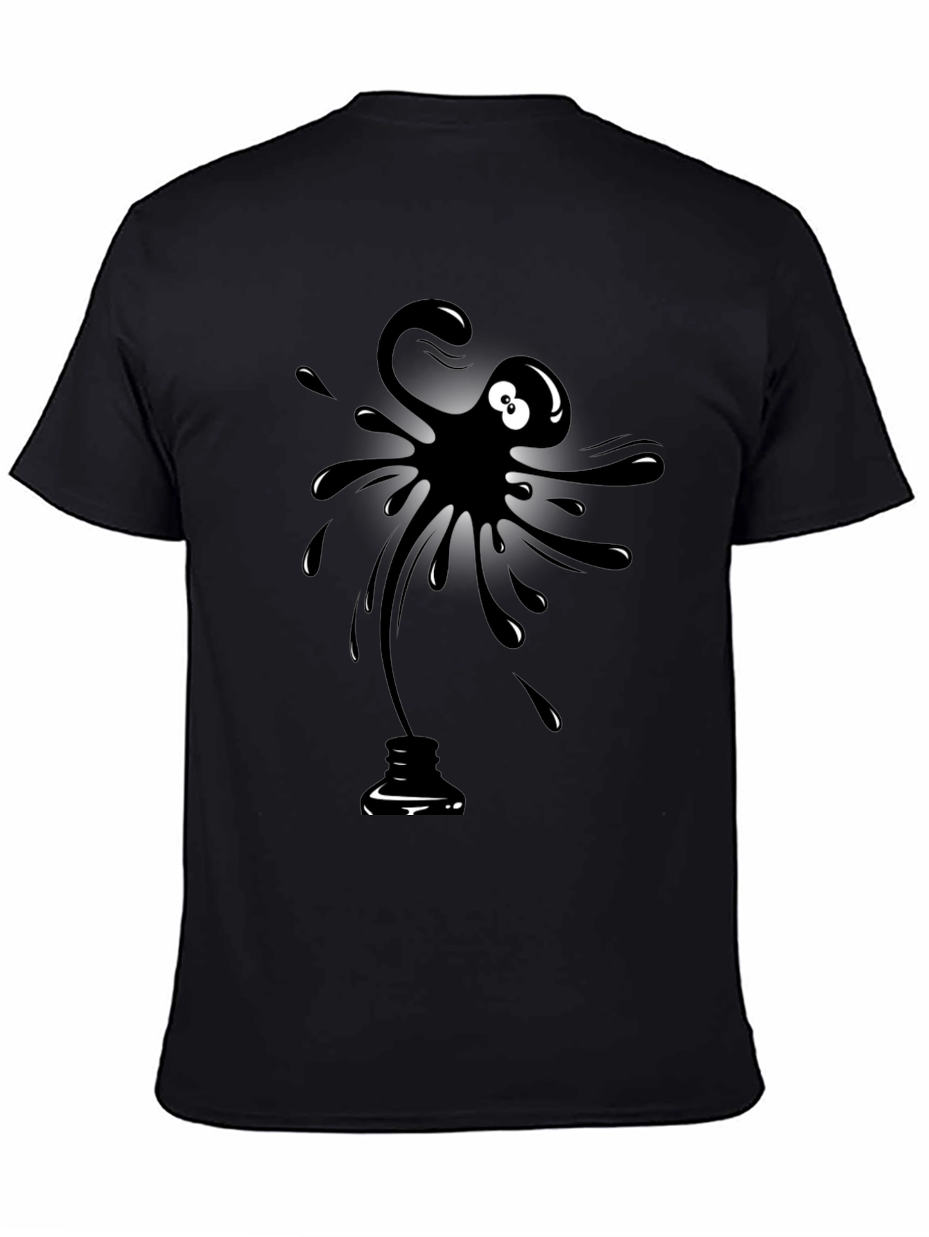Ink Blob Character T-Shirt