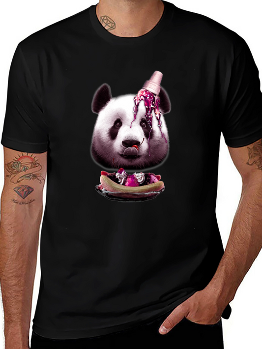 Panda Ice Cream Graphic Tee