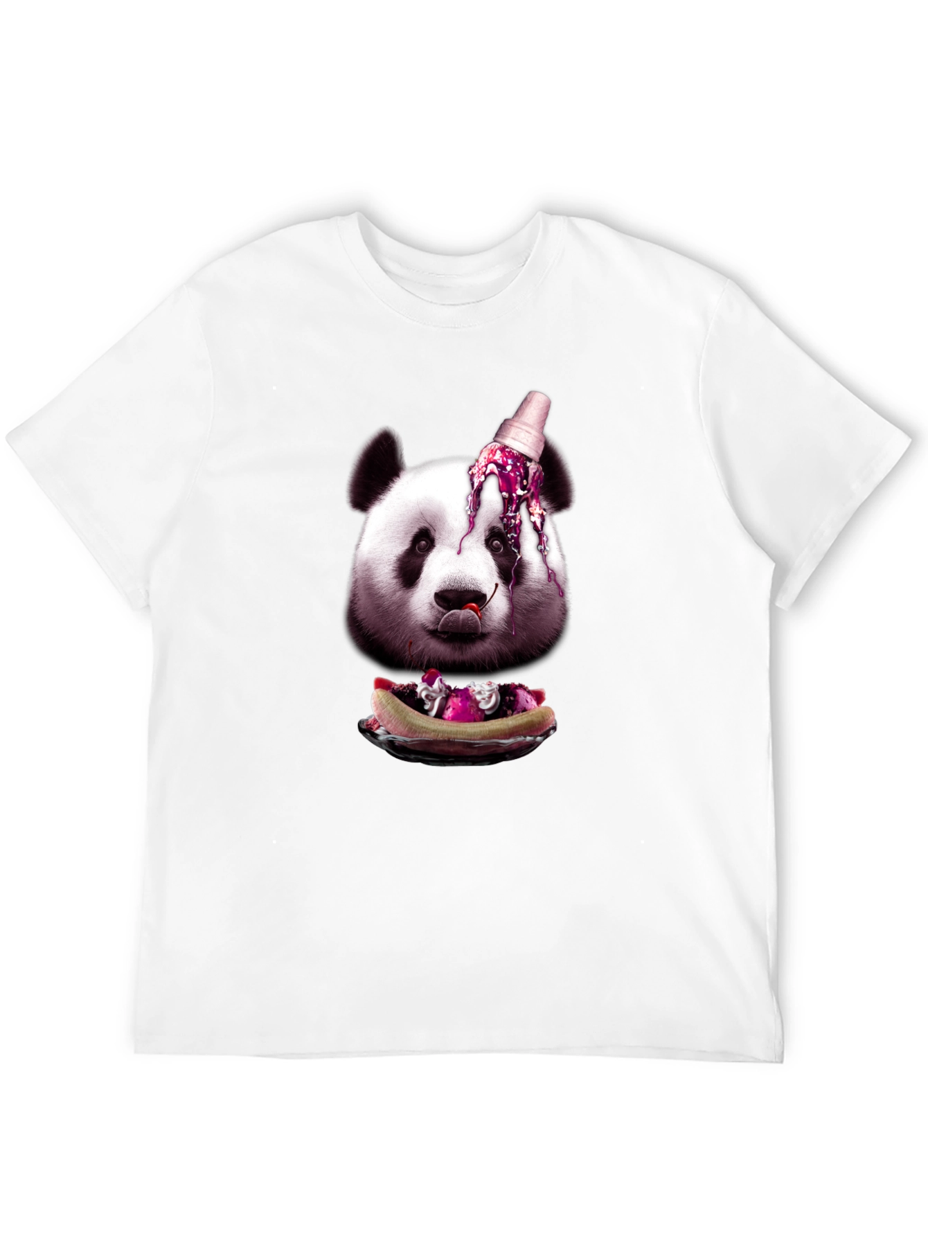 Panda Ice Cream Graphic Tee
