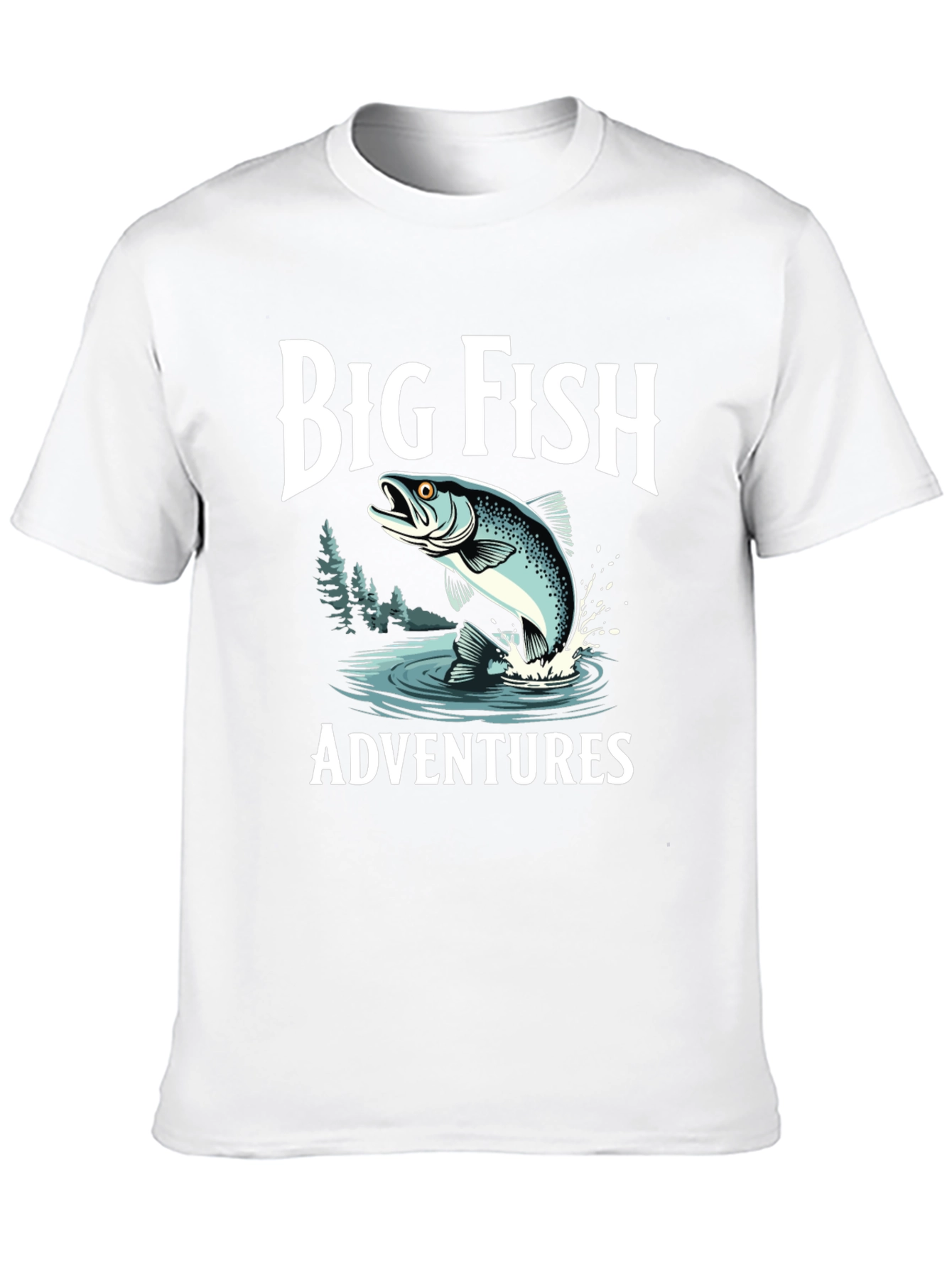 Big Fish Adventures Black T-Shirt