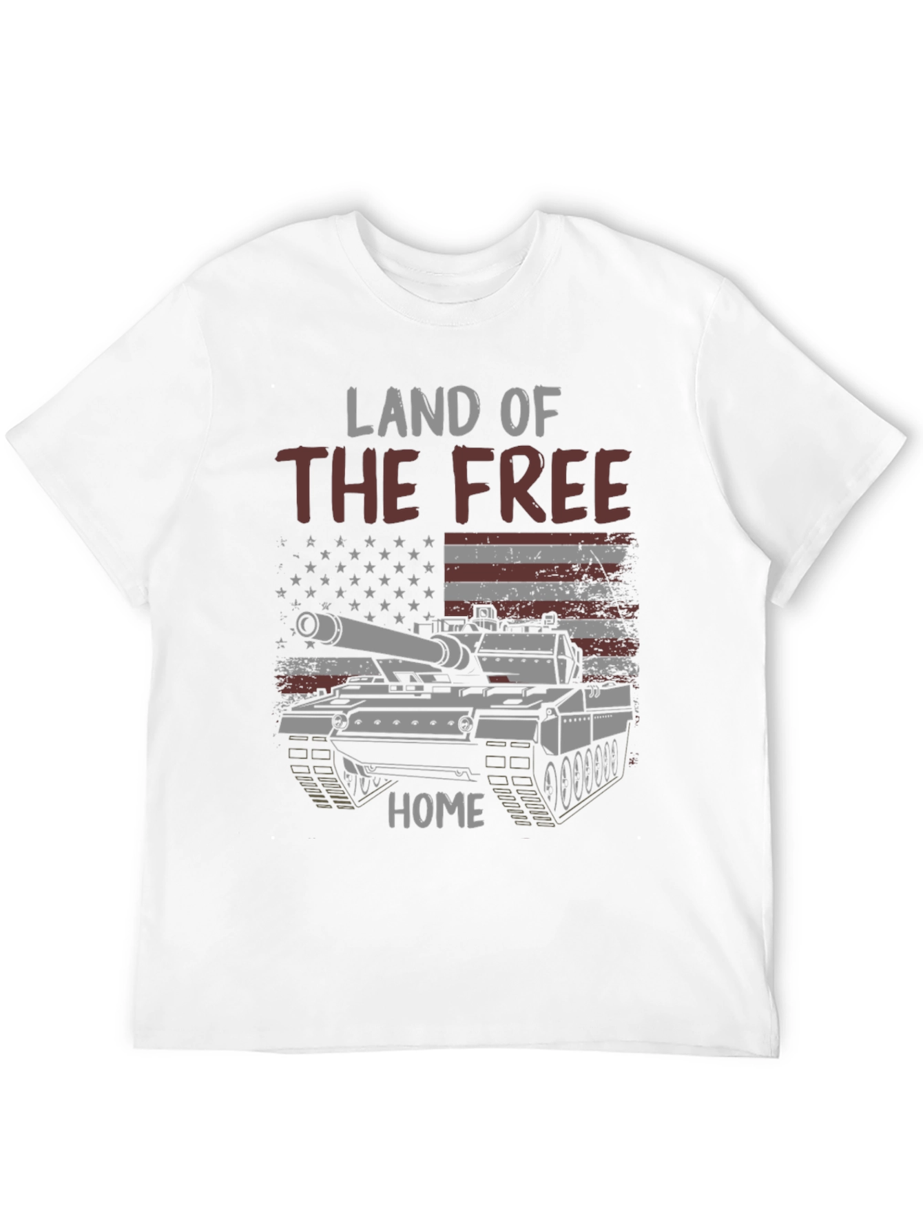 Land of the Free Patriotic Tank T-Shirt
