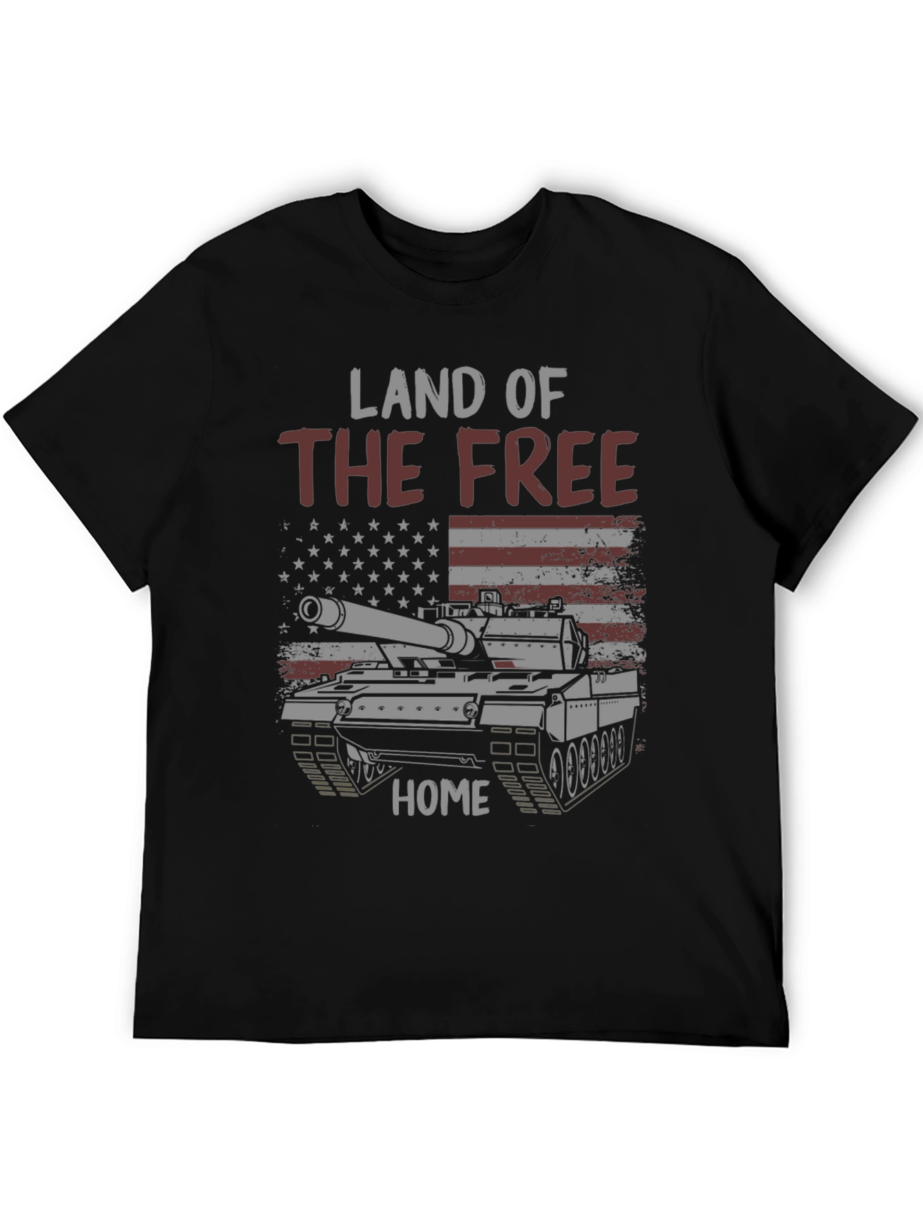 Land of the Free Patriotic Tank T-Shirt