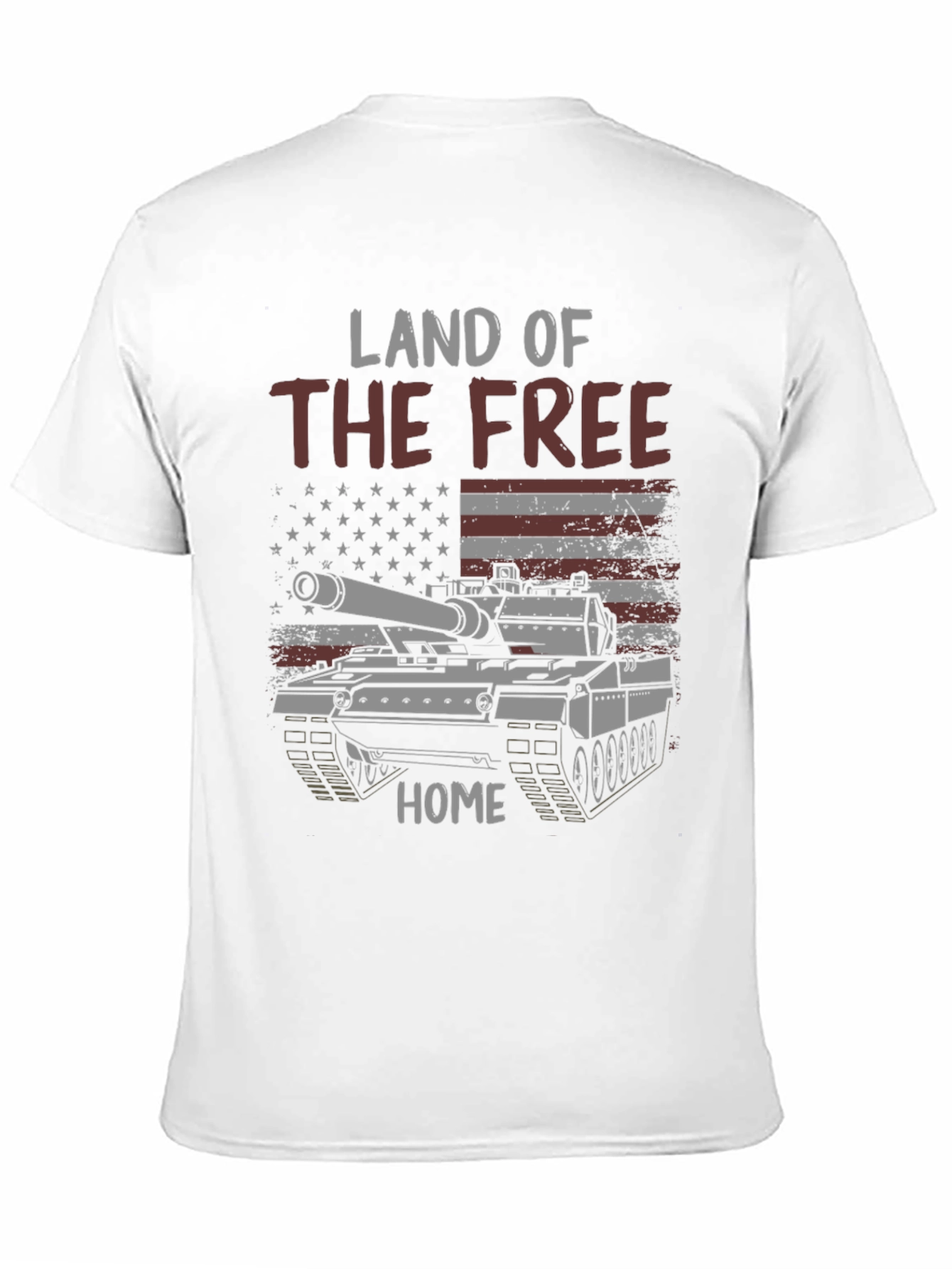 Land of the Free Patriotic Tank T-Shirt