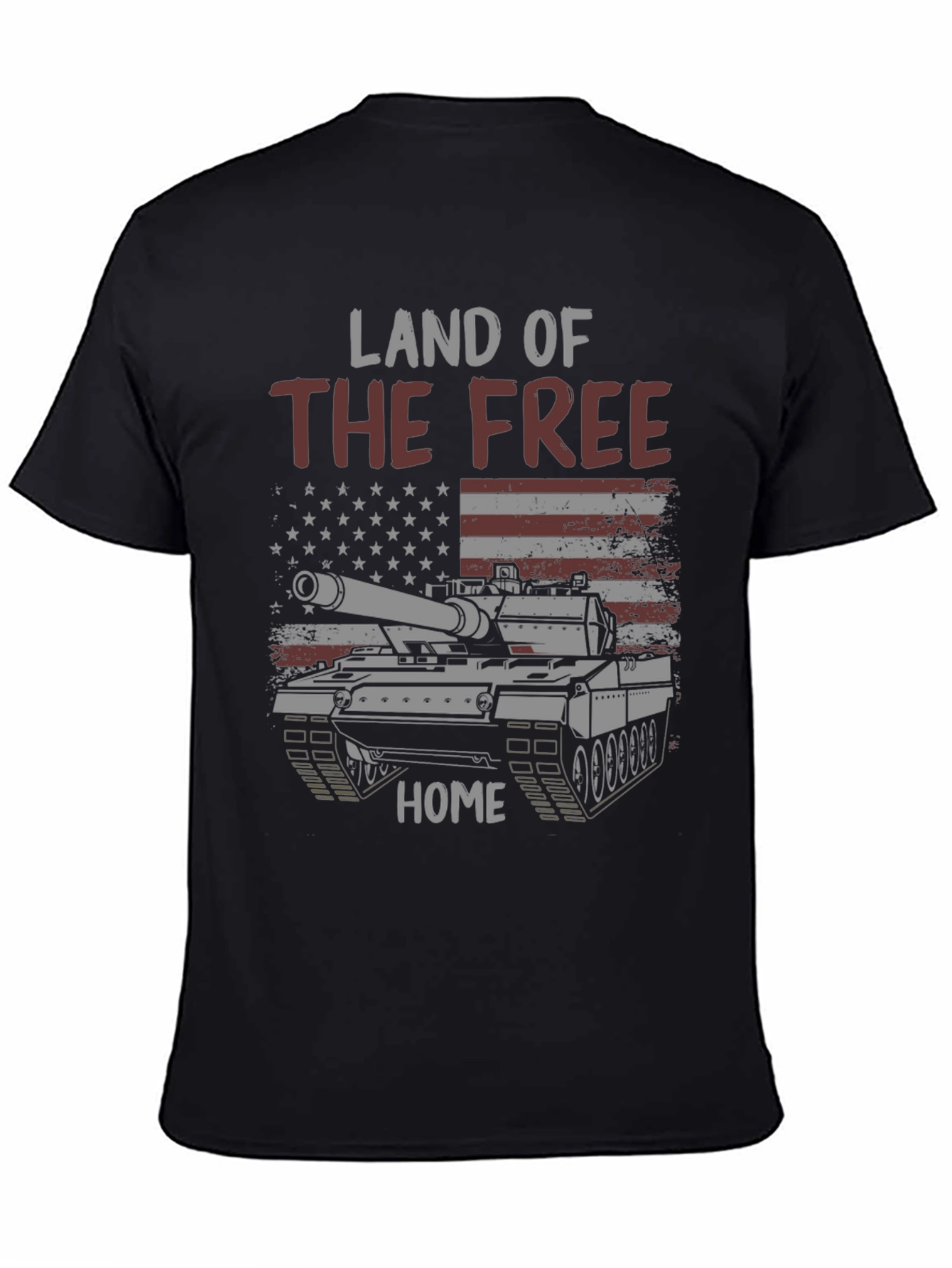 Land of the Free Patriotic Tank T-Shirt
