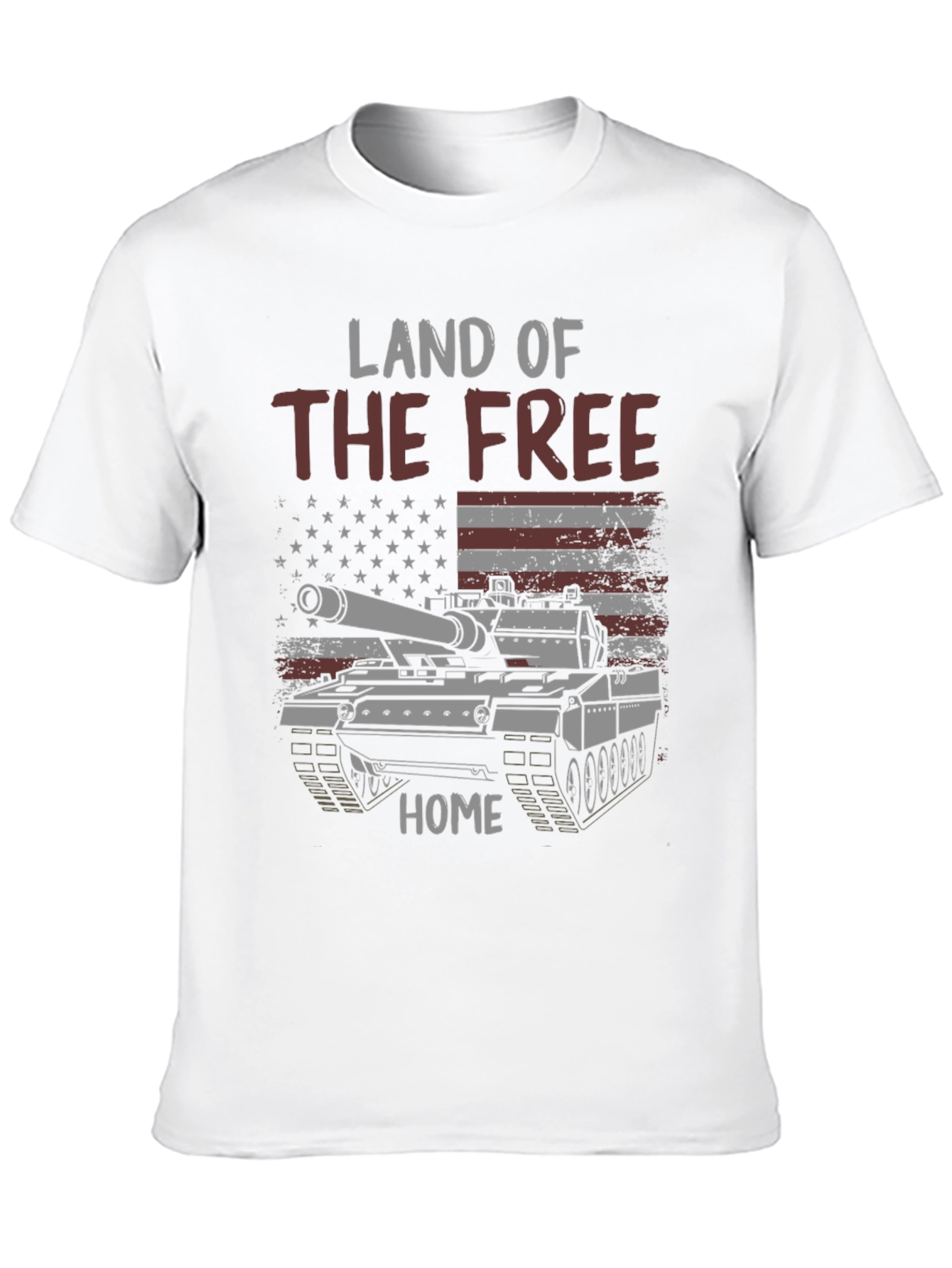 Land of the Free Patriotic Tank T-Shirt
