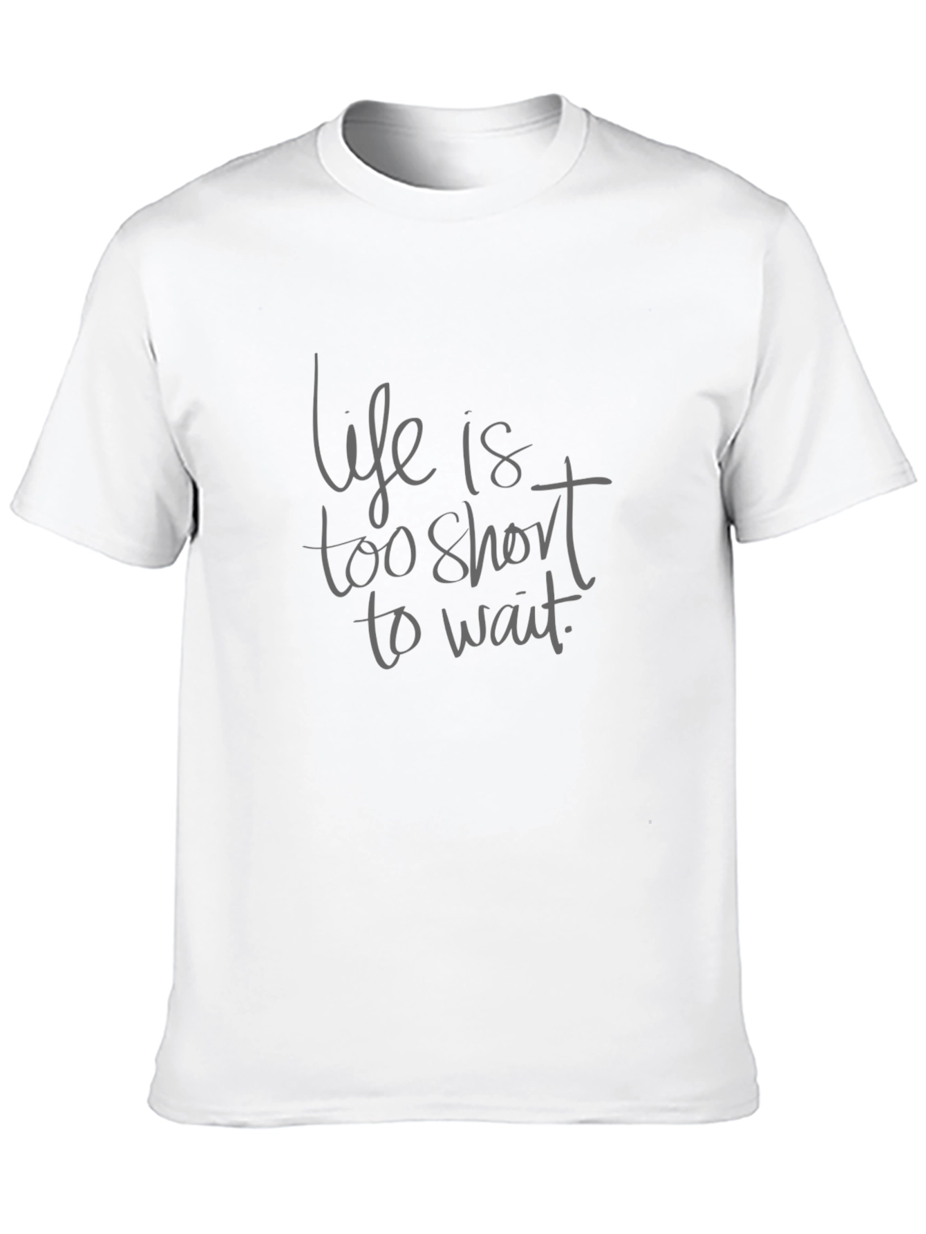 Life Is Too Short T-Shirt - Black