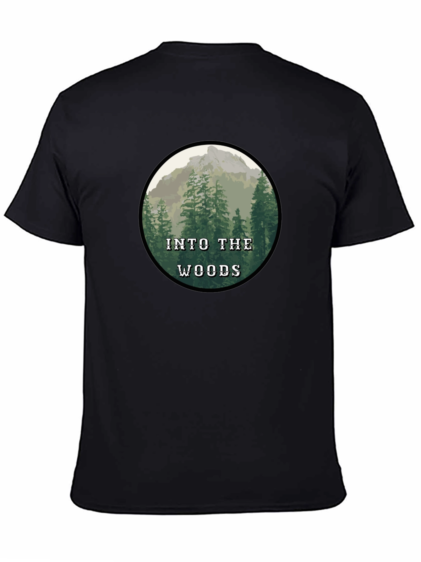 Into The Woods Graphic Tee - Nature Adventure Shirt