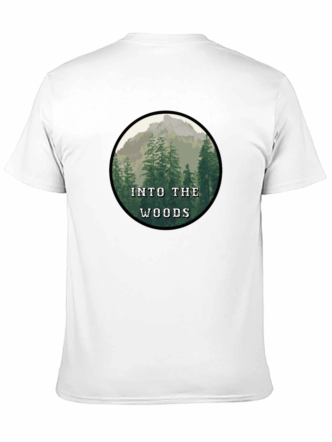Into The Woods Graphic Tee - Nature Adventure Shirt