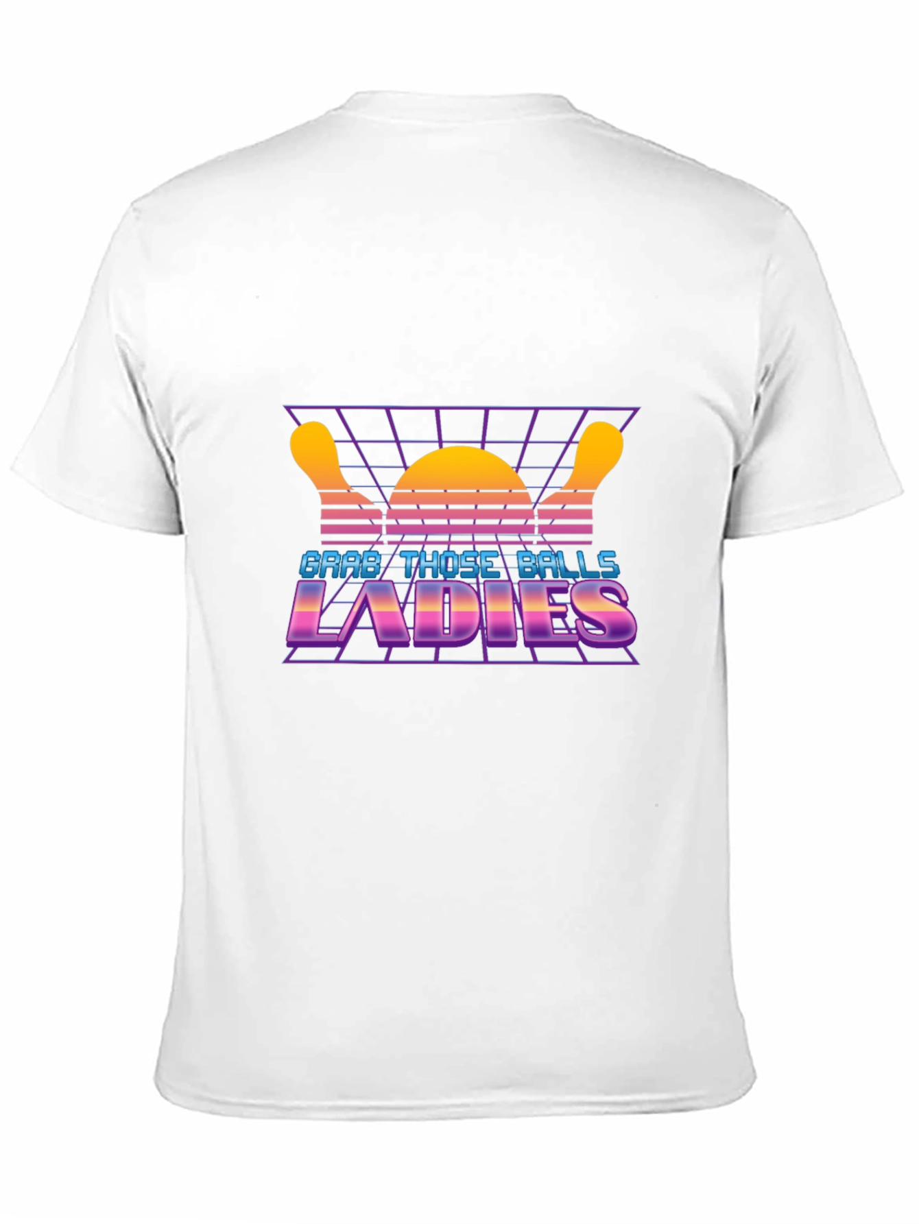 Grab Those Balls Ladies Bowling Shirt