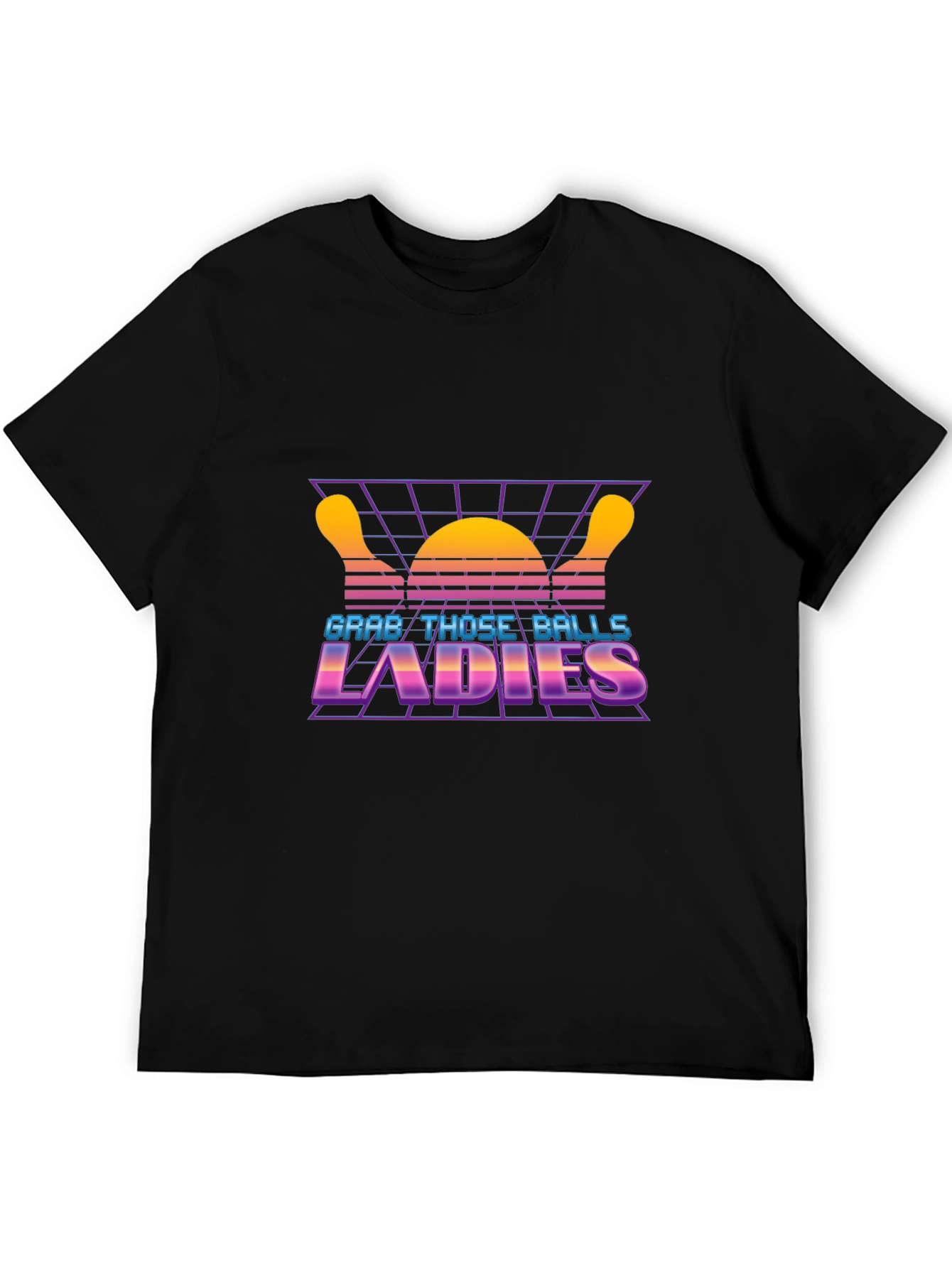 Grab Those Balls Ladies Bowling Shirt