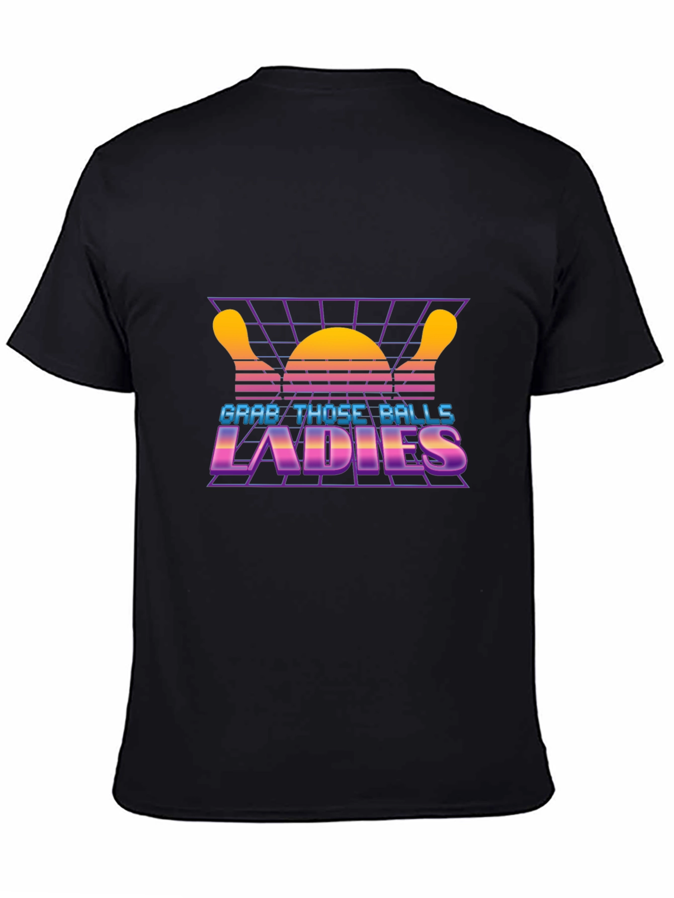 Grab Those Balls Ladies Bowling Shirt