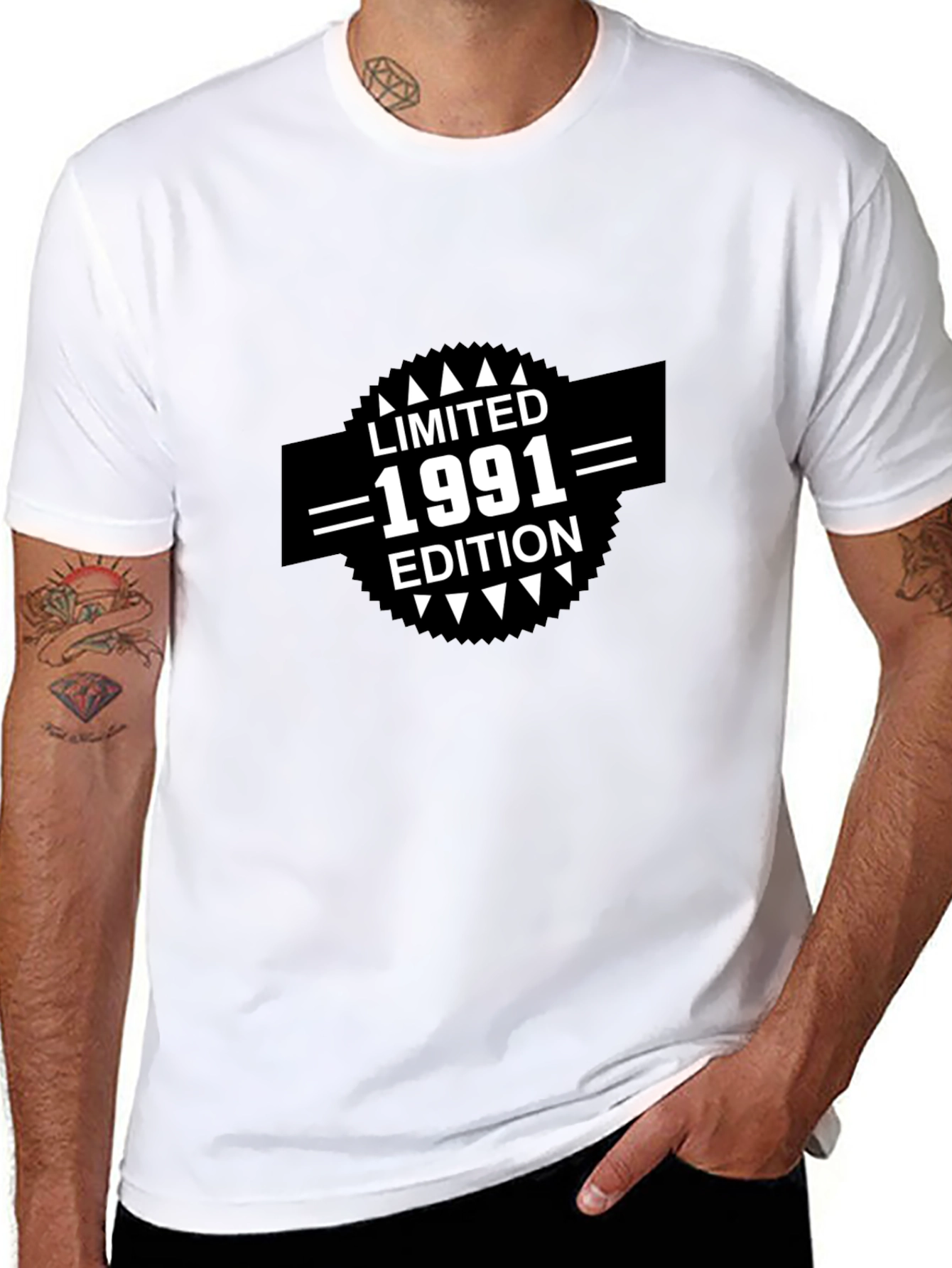 Limited Edition 1991 Graphic Tee - Birthday Gift