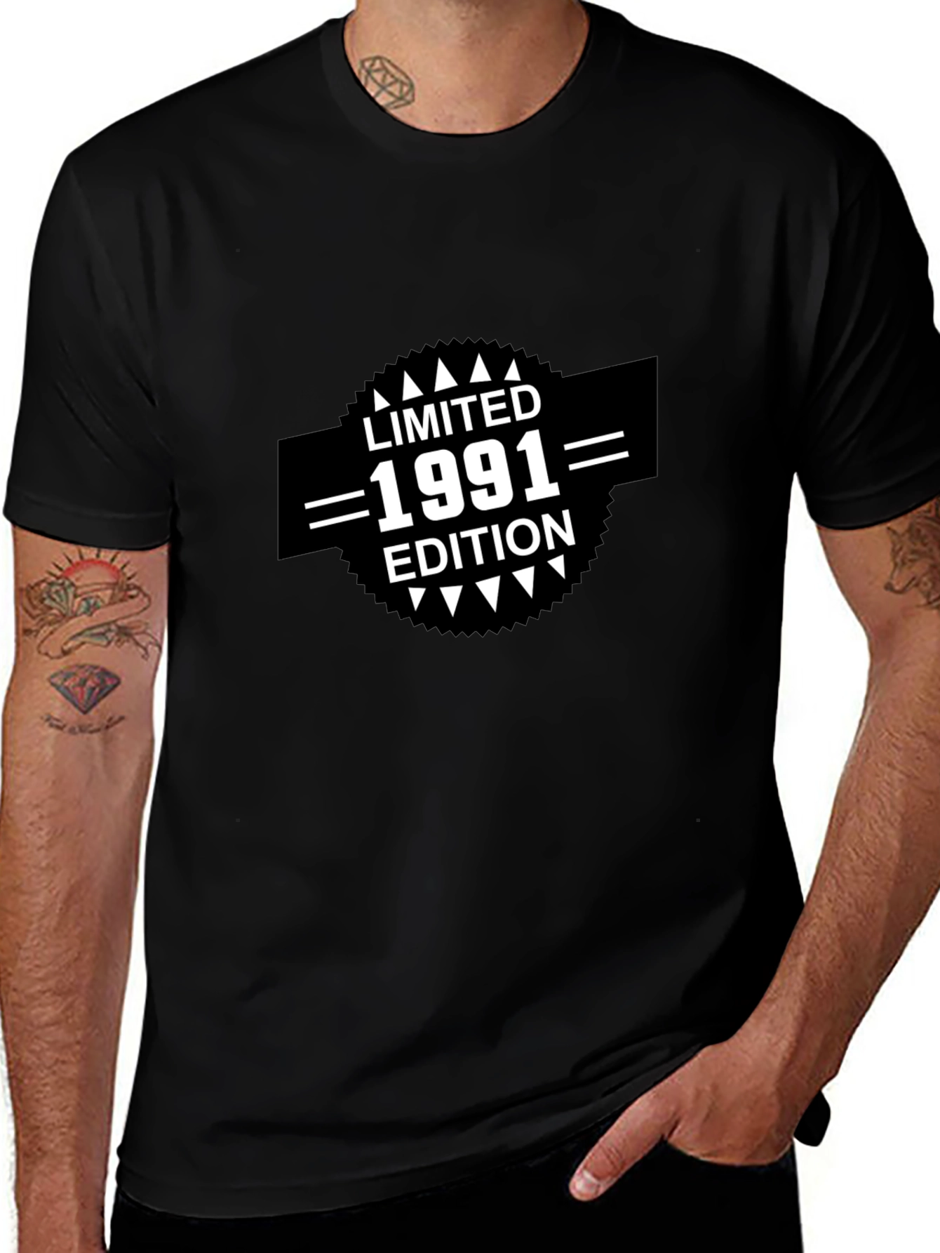 Limited Edition 1991 Graphic Tee - Birthday Gift