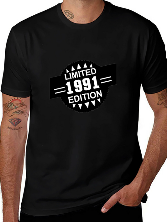 Limited Edition 1991 Graphic Tee - Birthday Gift