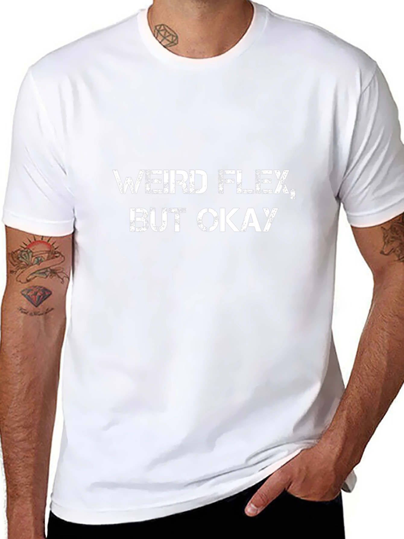 Weird Flex But Okay Graphic Tee - Black