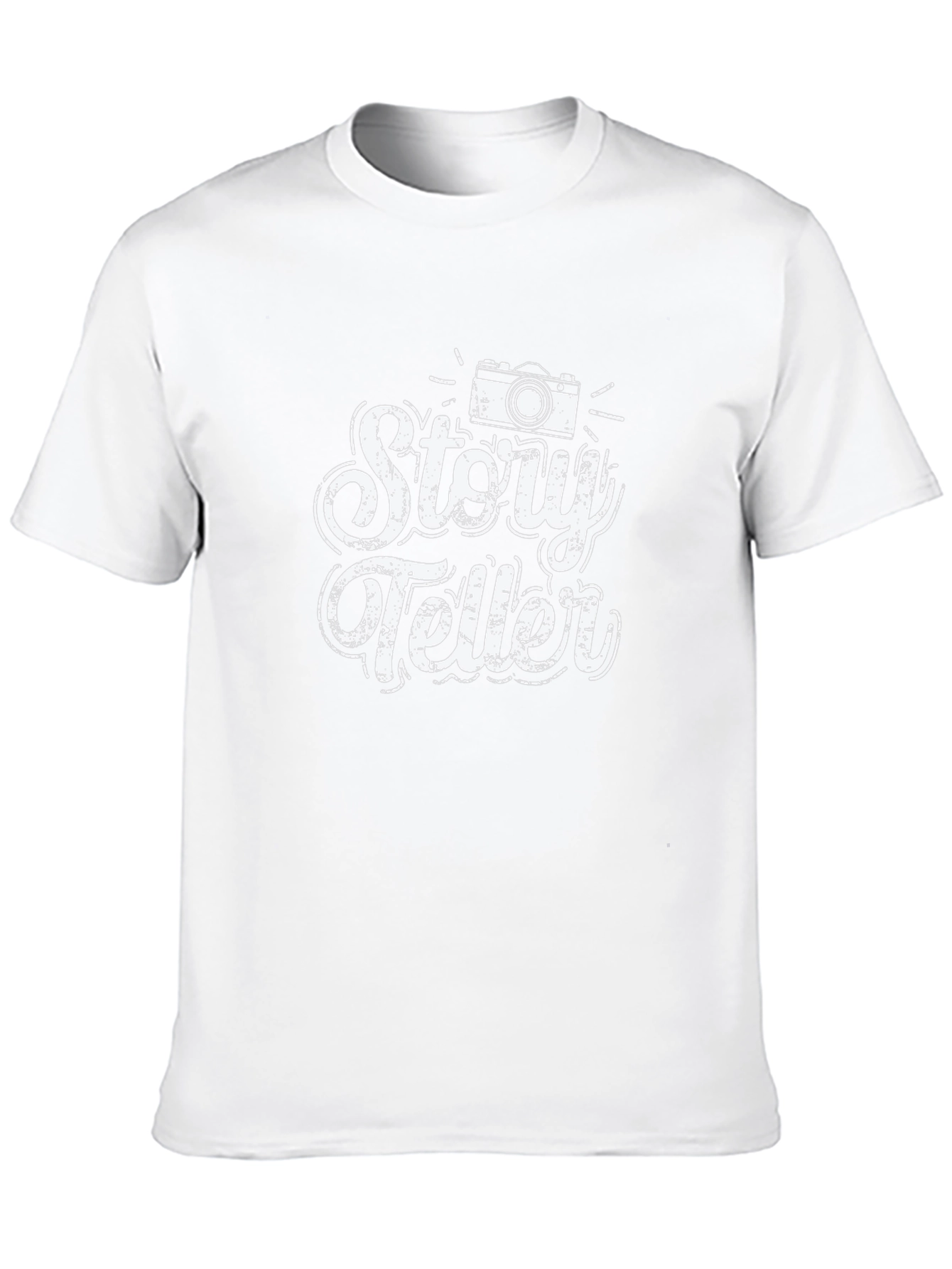 Story Teller Graphic Tee - Photography Lovers Shirt