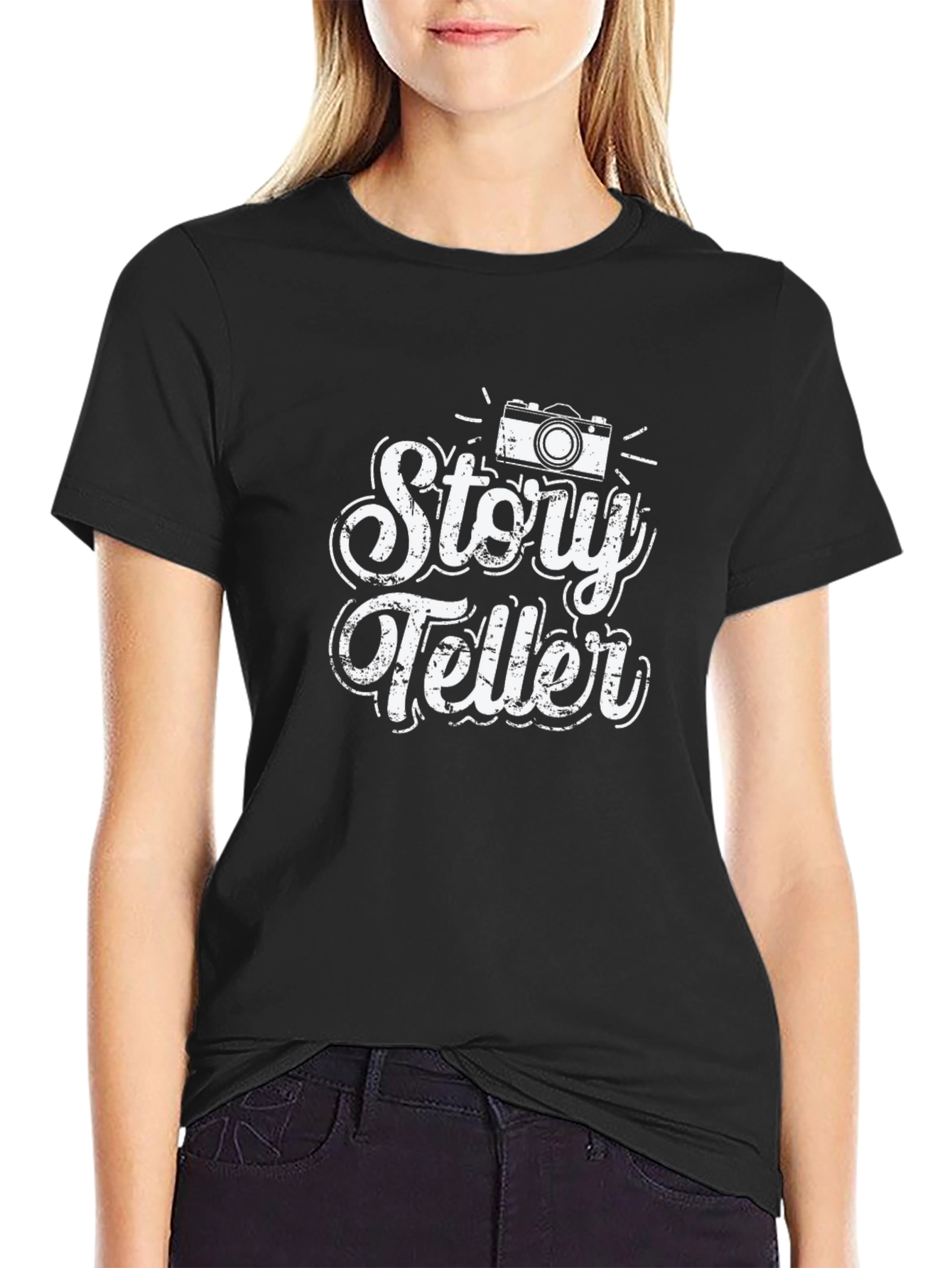Story Teller Graphic Tee - Photography Lovers Shirt