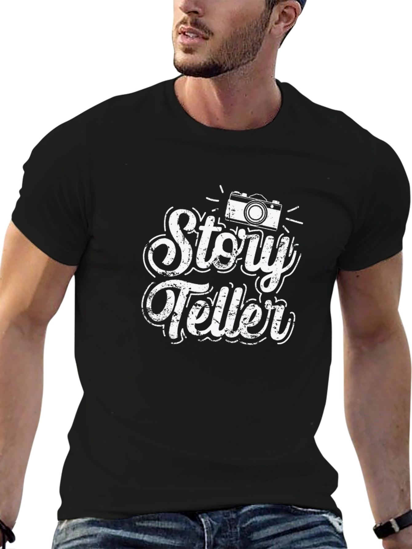 Story Teller Graphic Tee - Photography Lovers Shirt