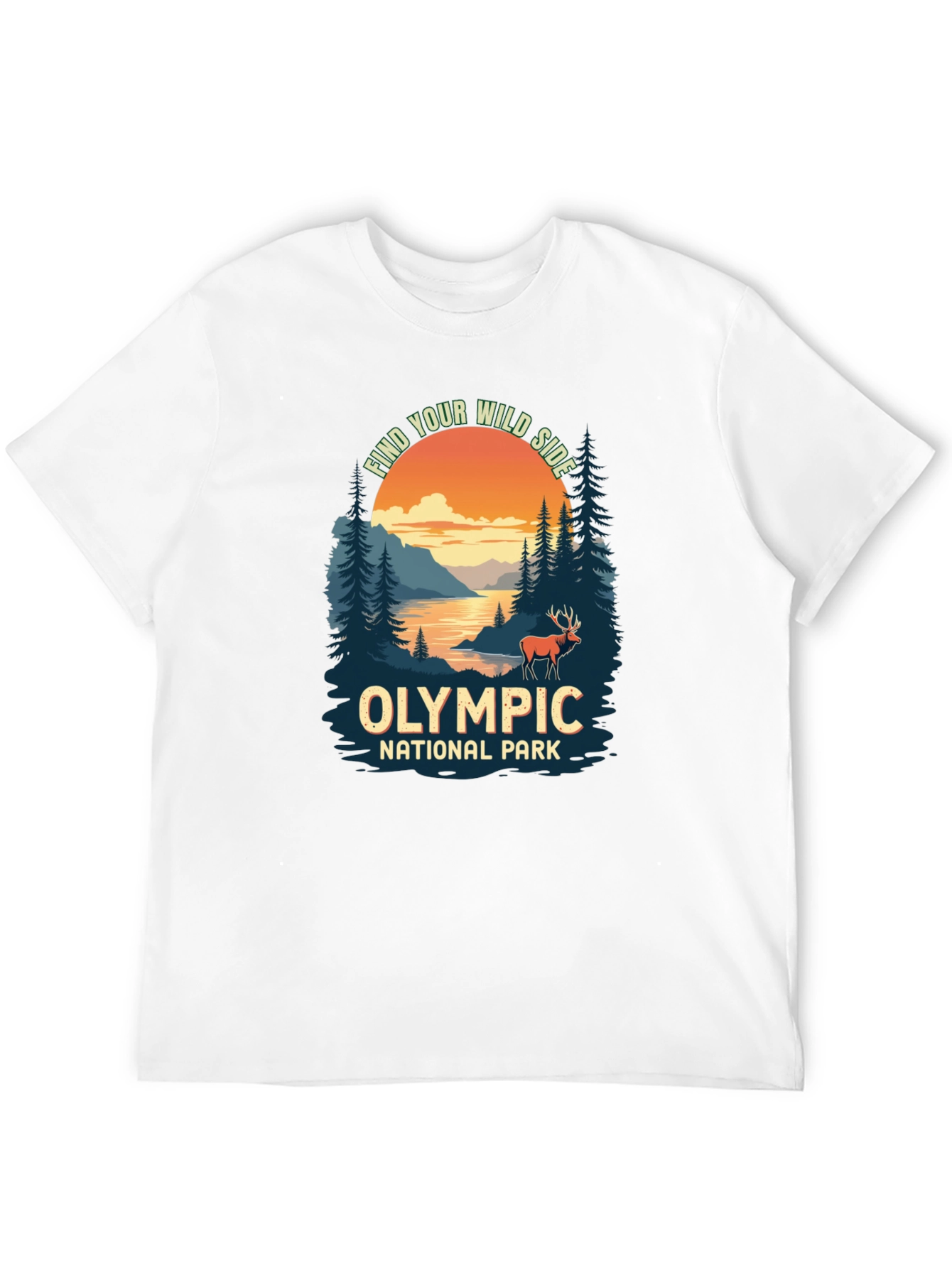 Olympic National Park Wild Side T-Shirt